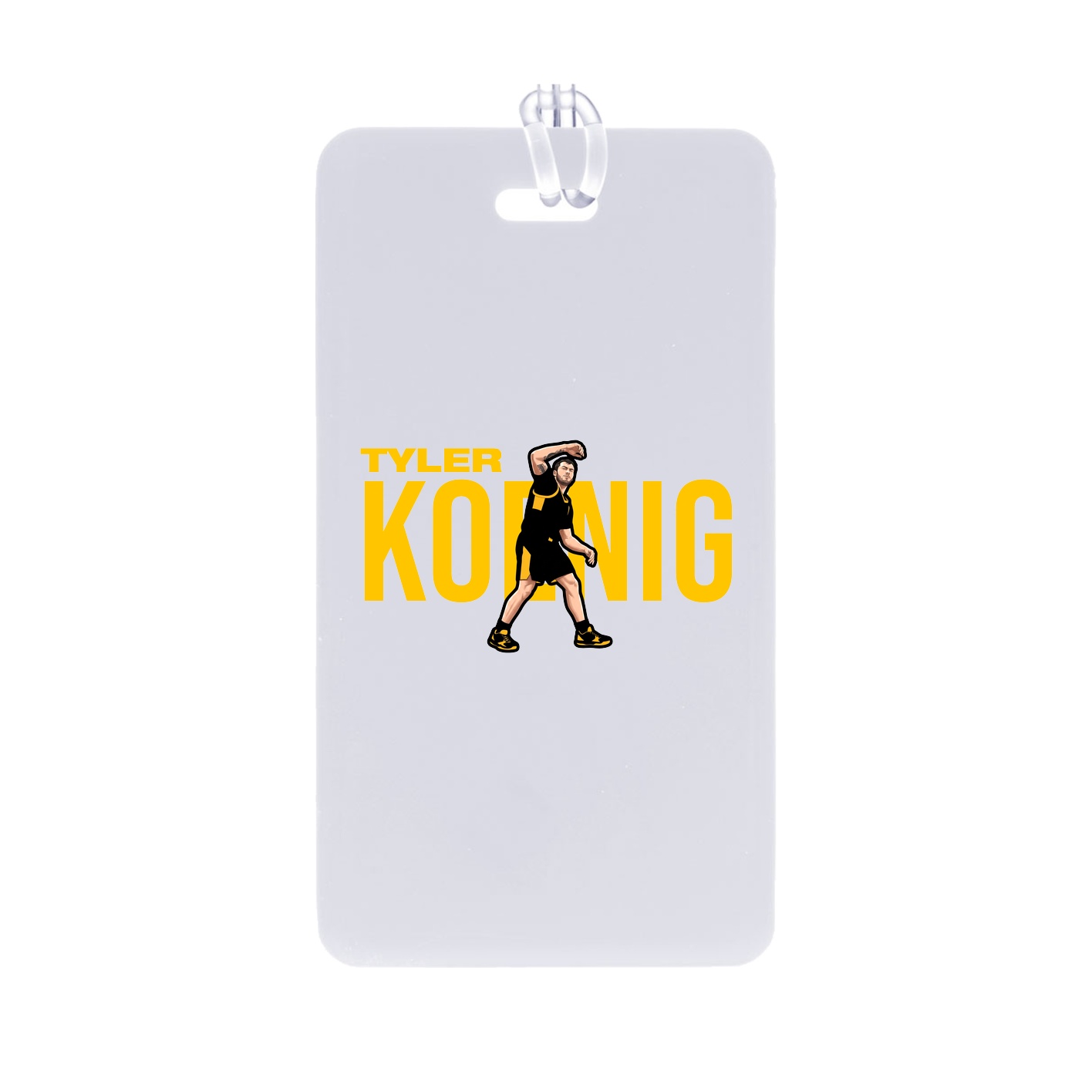 Bag Tag — Player Name in Classic
