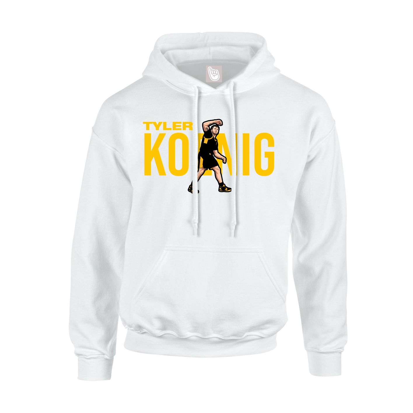 Hoodie — Player Name in White