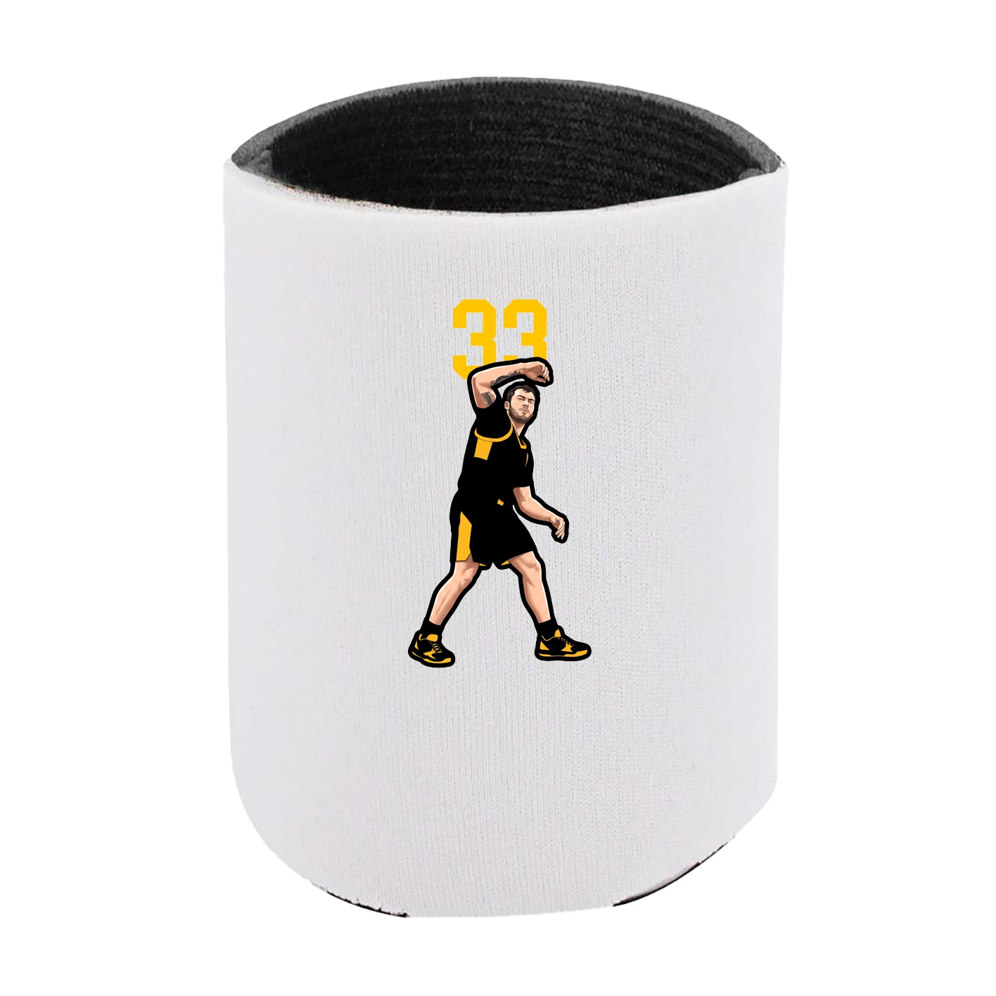 Can Holder — Number Top in White