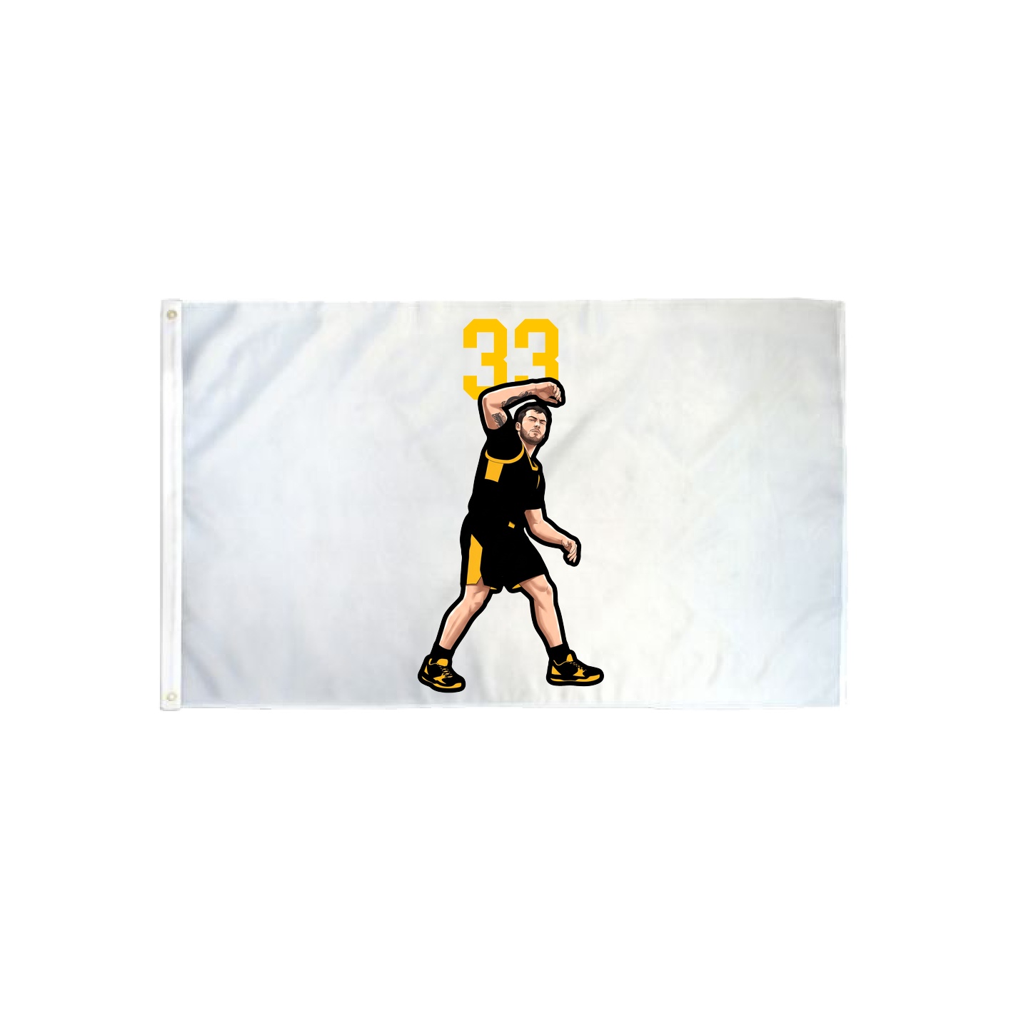 3x5 Flag — Number Top in Classic