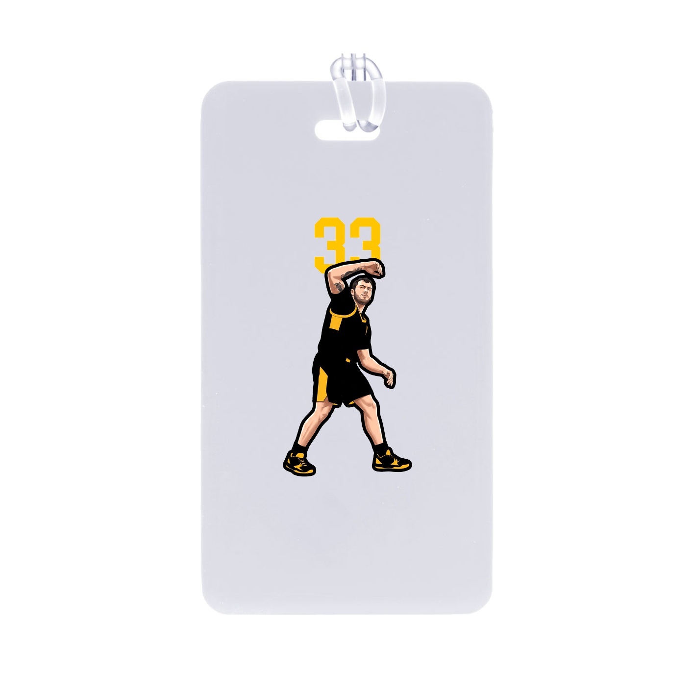 Bag Tag — Number Top in Classic