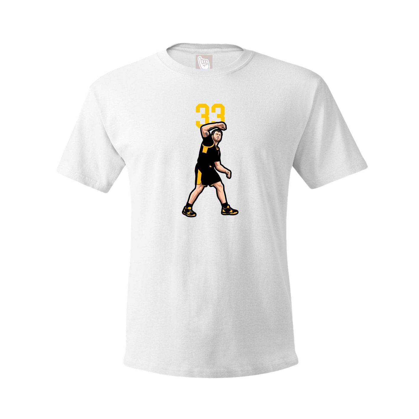 Tee — Number Top in White