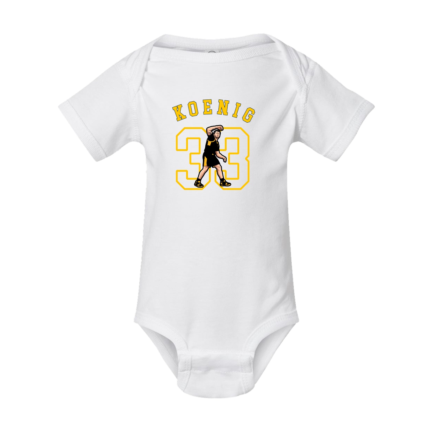 Baby Onesie — Shirsey Arch in White