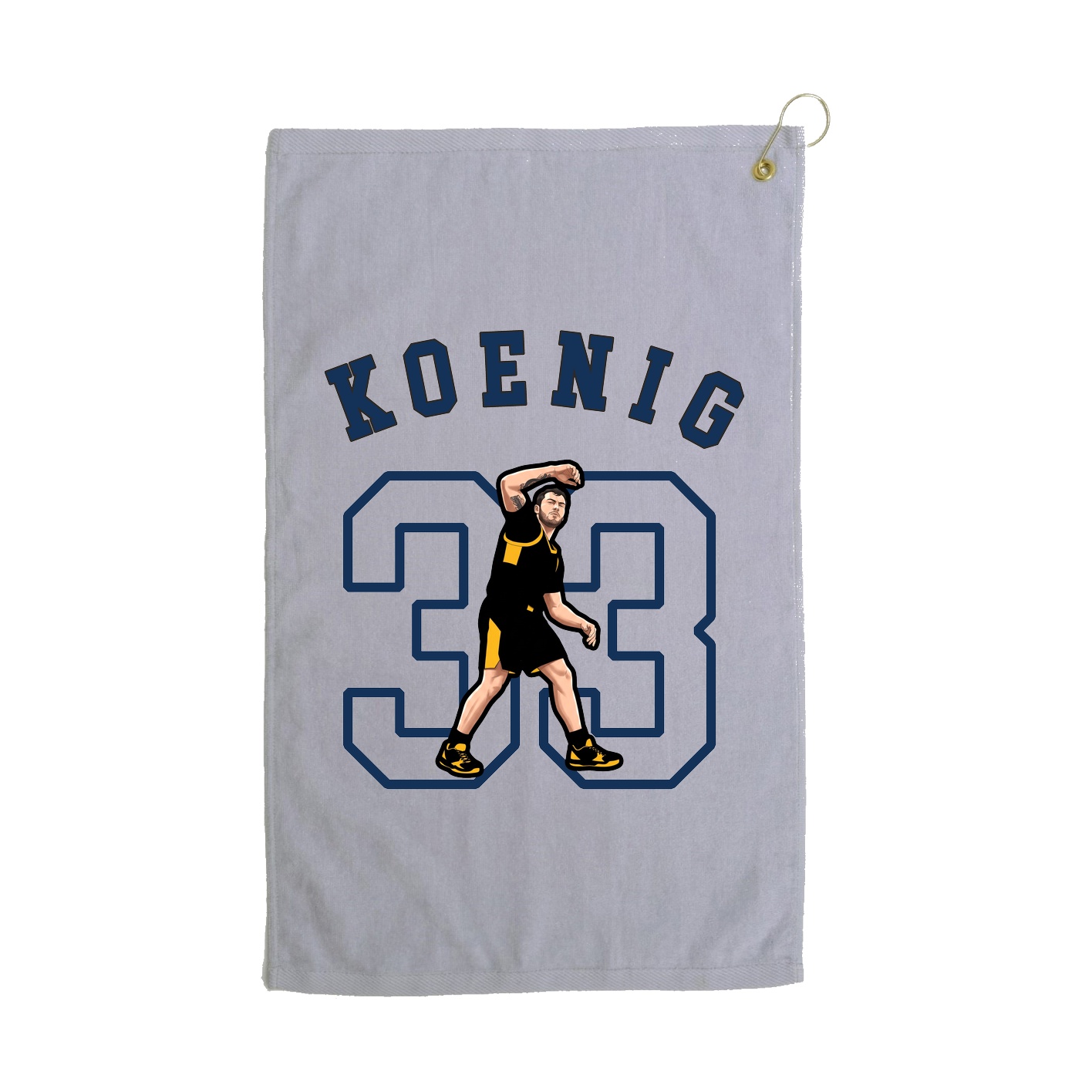 Golf Towel — Shirsey Arch in Grey