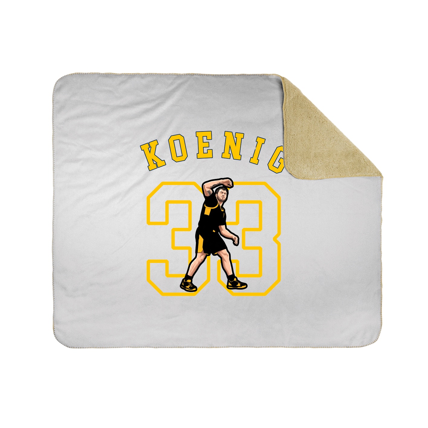 Throw Blanket — Shirsey Arch in White
