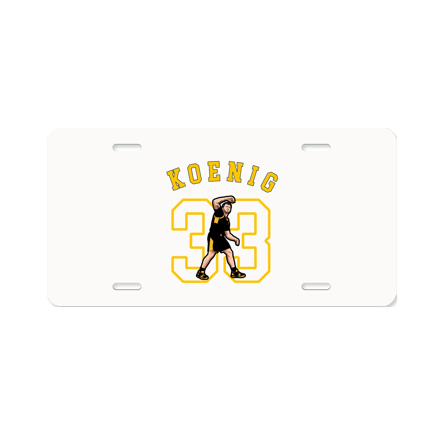 License Plate — Shirsey Arch in Classic