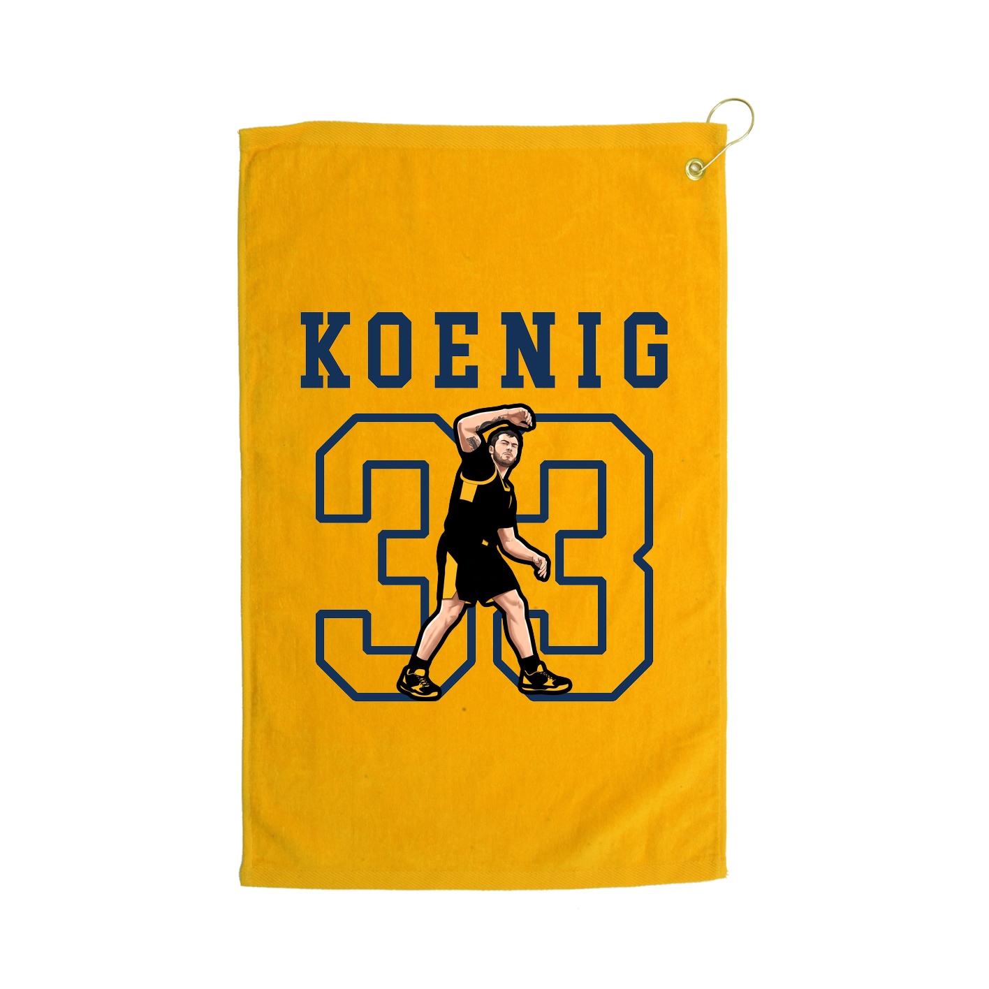 Golf Towel — Shirsey in Gold