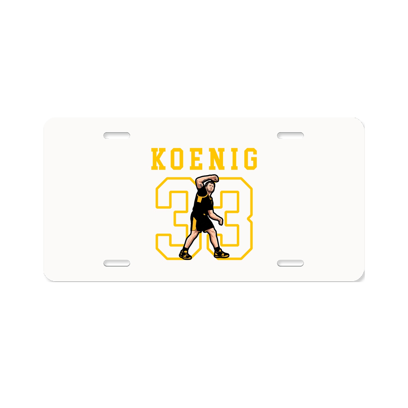 License Plate — Shirsey in Classic