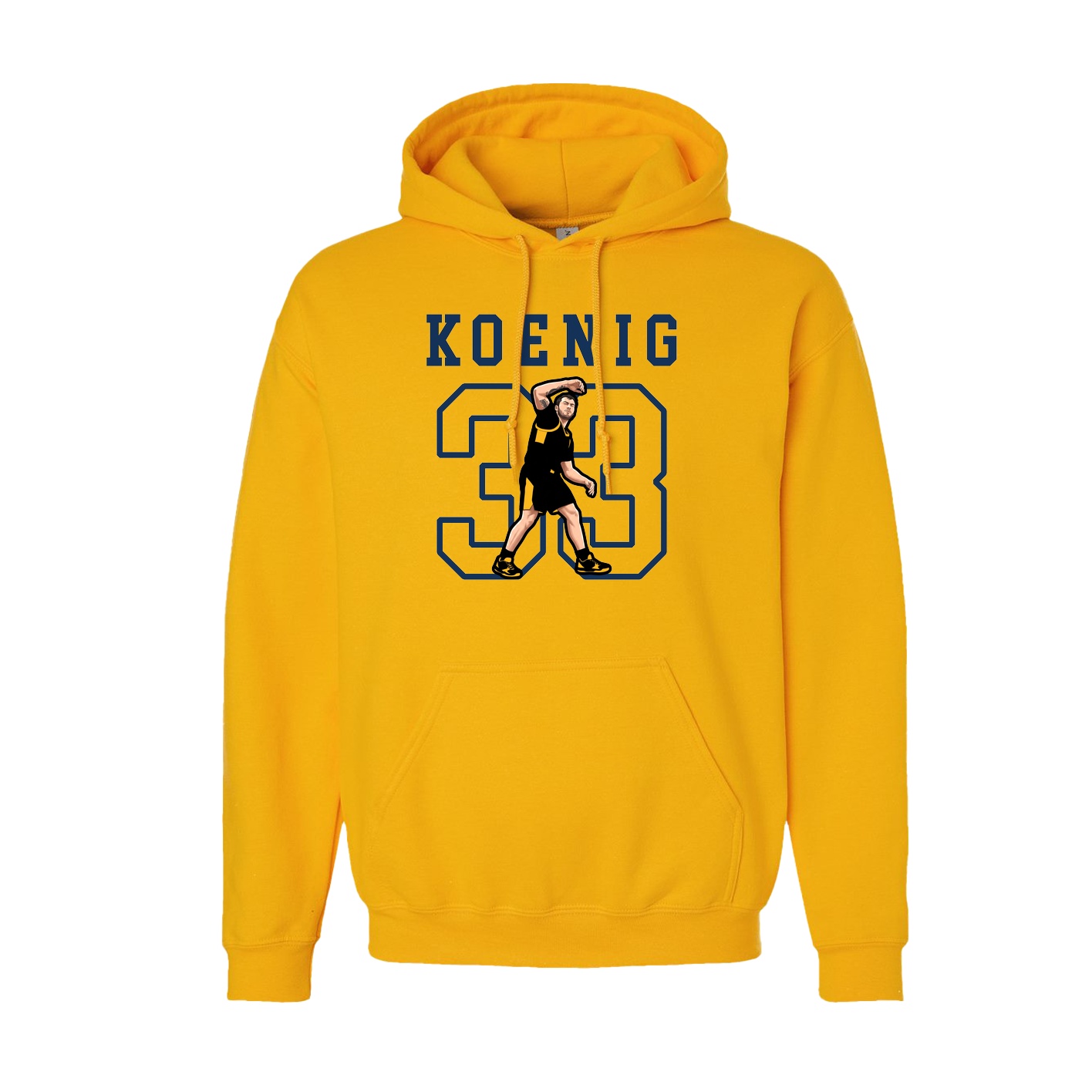 Hoodie — Shirsey in Gold