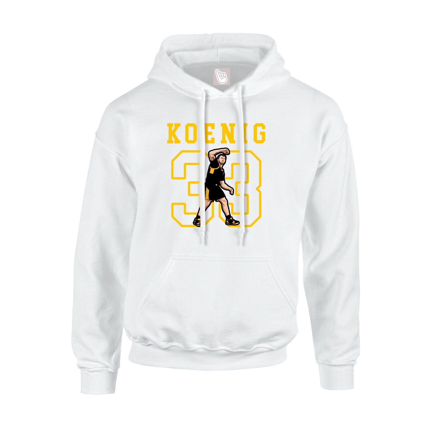 Youth Hoodie — Shirsey in White