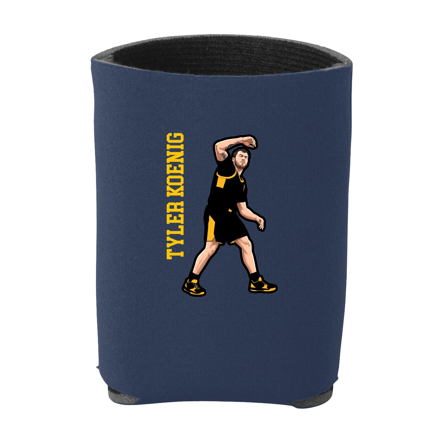 Can Holder — Name Vertical in Navy