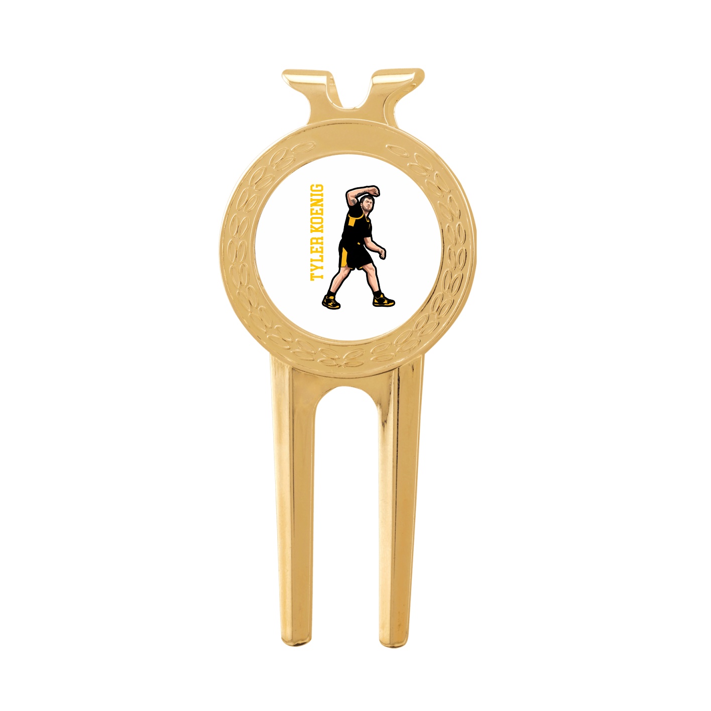 Divot Tool with Ball Marker — Name Vertical in Classic