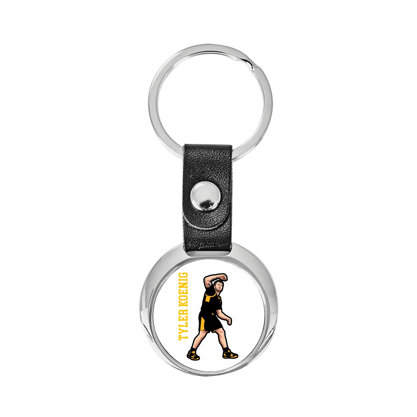 Key Chain — Name Vertical in Classic