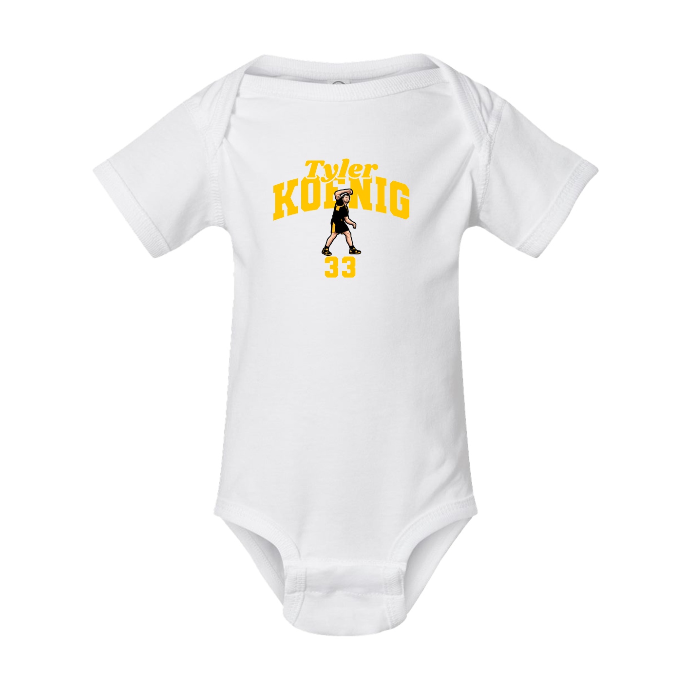 Baby Onesie — Signature Arch in White