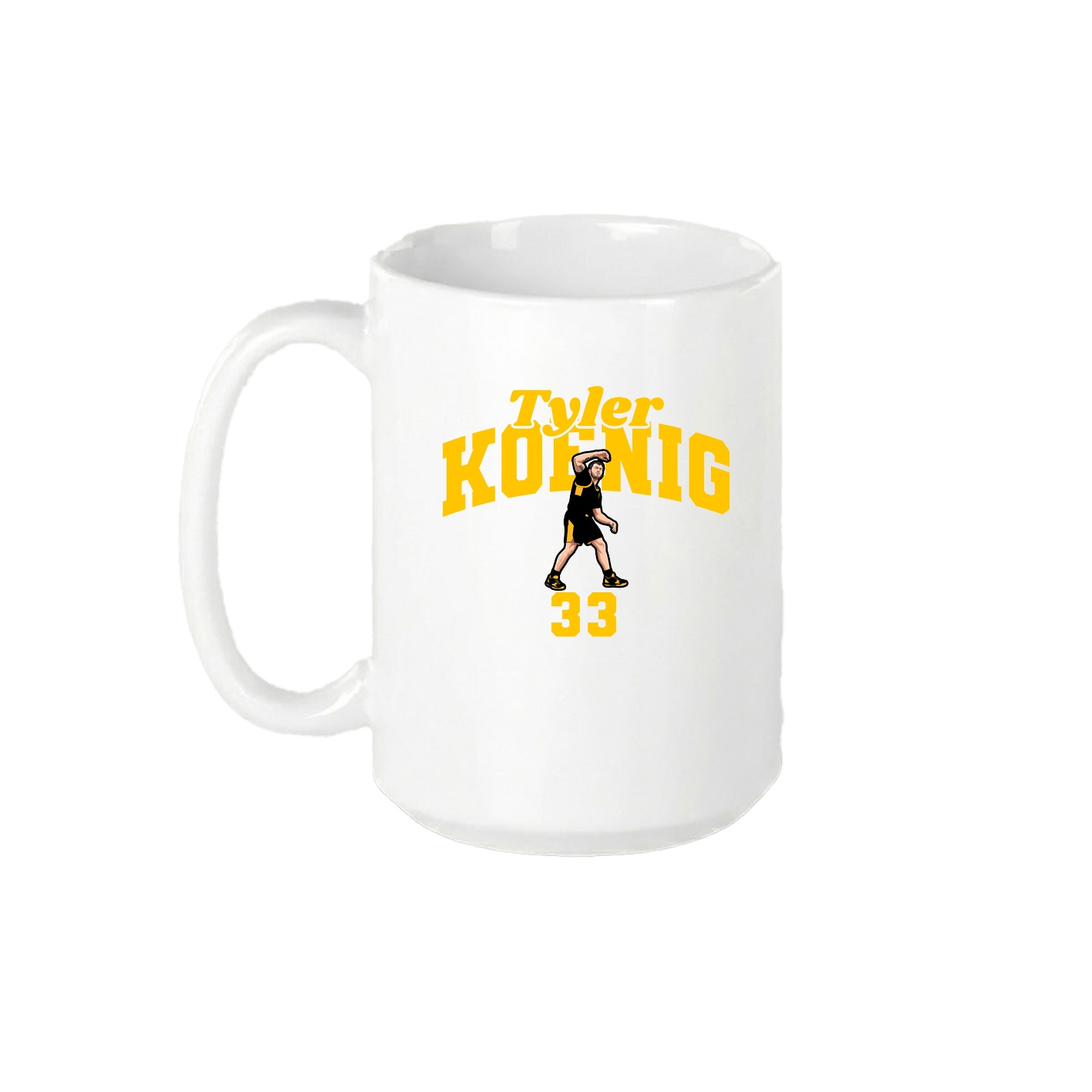 15oz Coffee Mug — Signature Arch in White