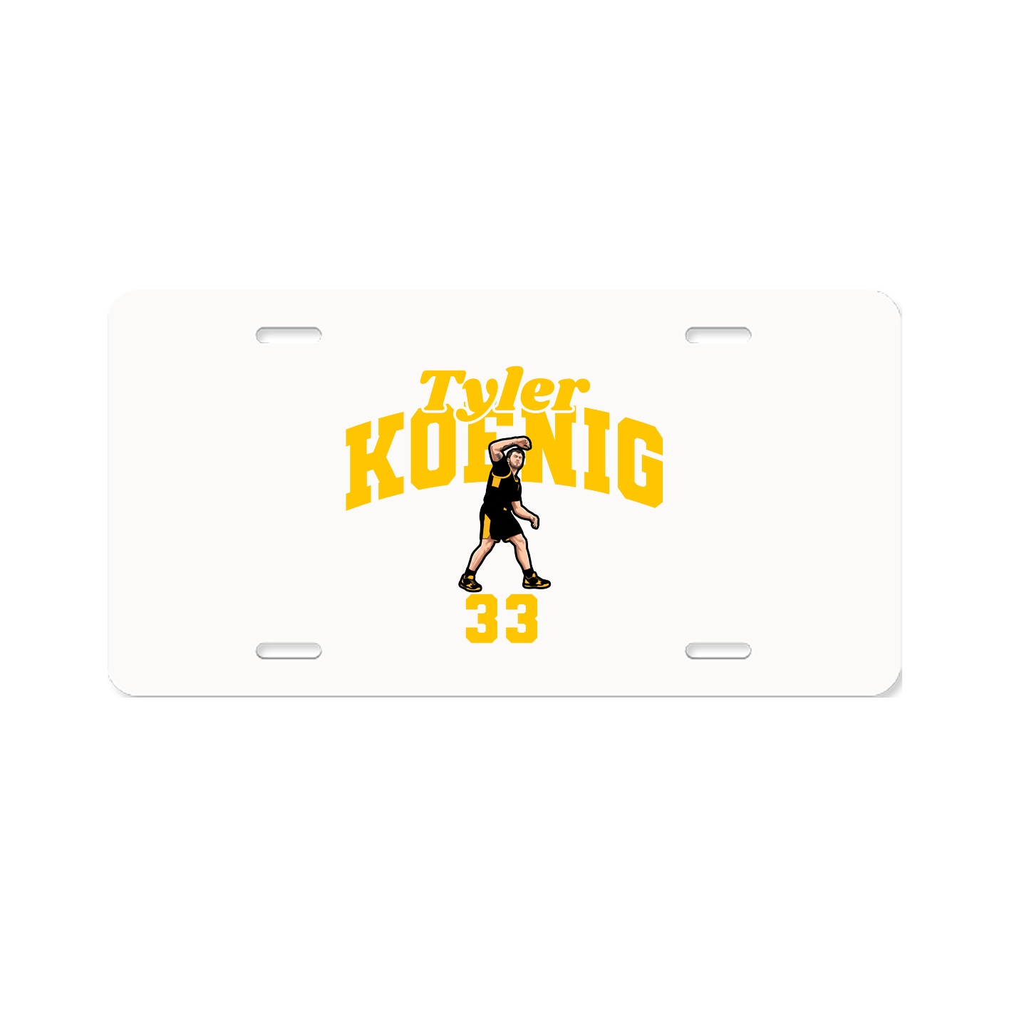 License Plate — Signature Arch in Classic