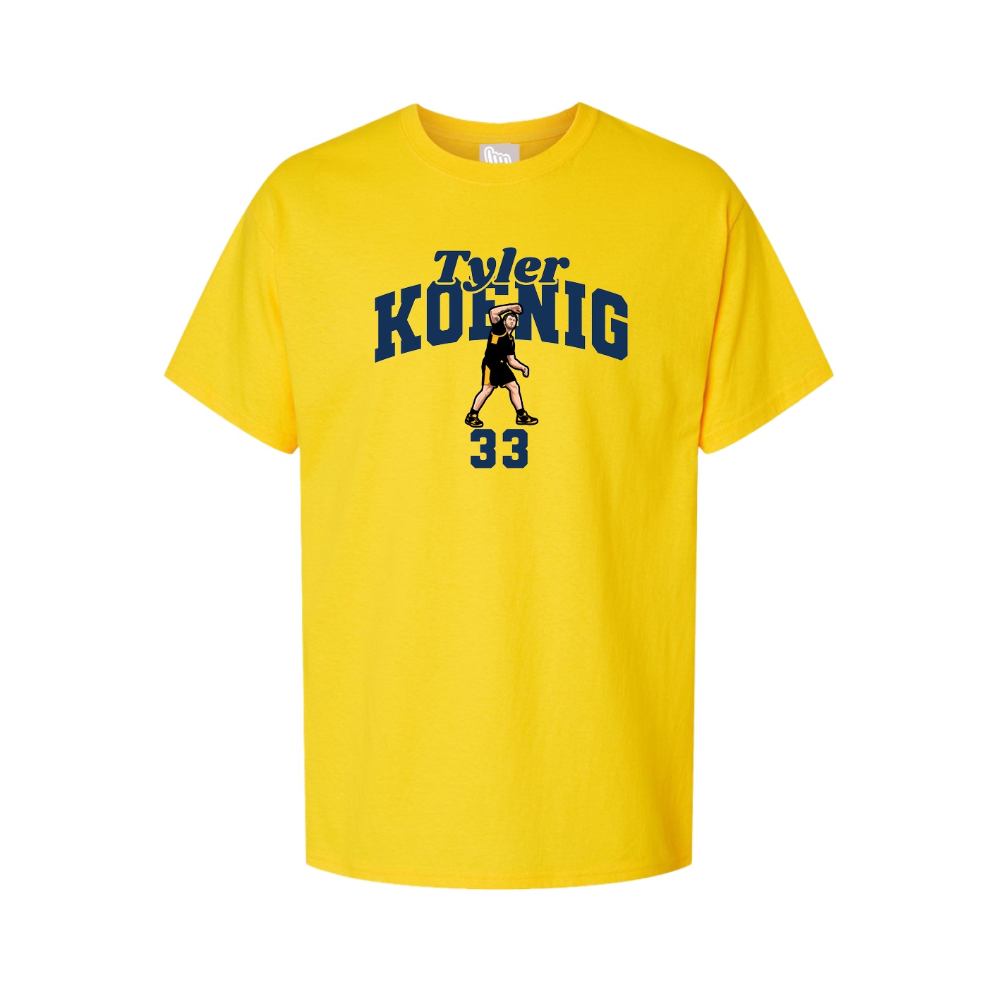 Youth Tee — Signature Arch in Gold