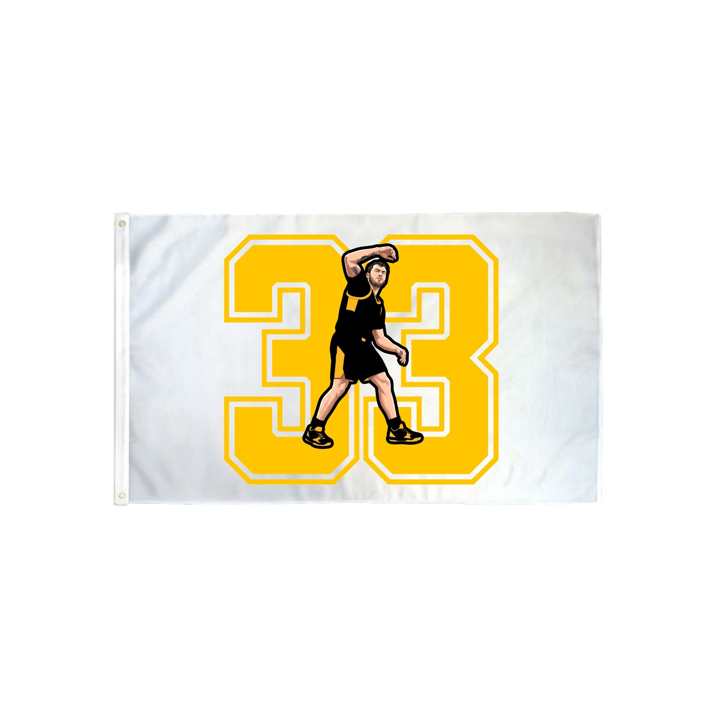 3x5 Flag — Number in Classic