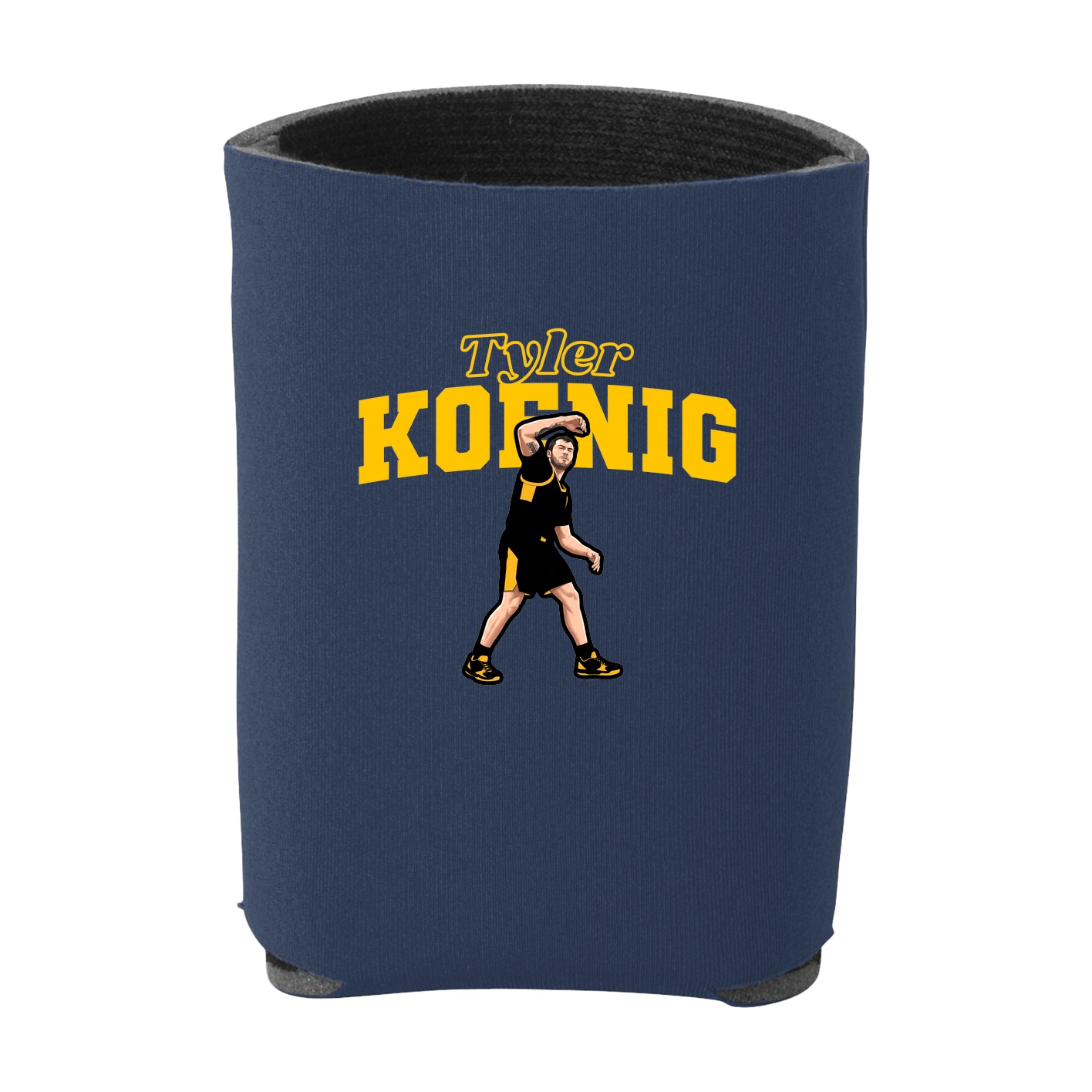 Can Holder — Name Arch in Navy