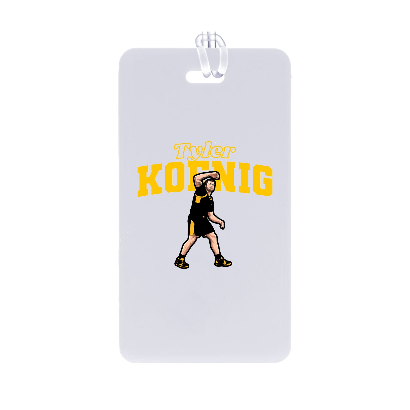 Bag Tag — Name Arch in Classic