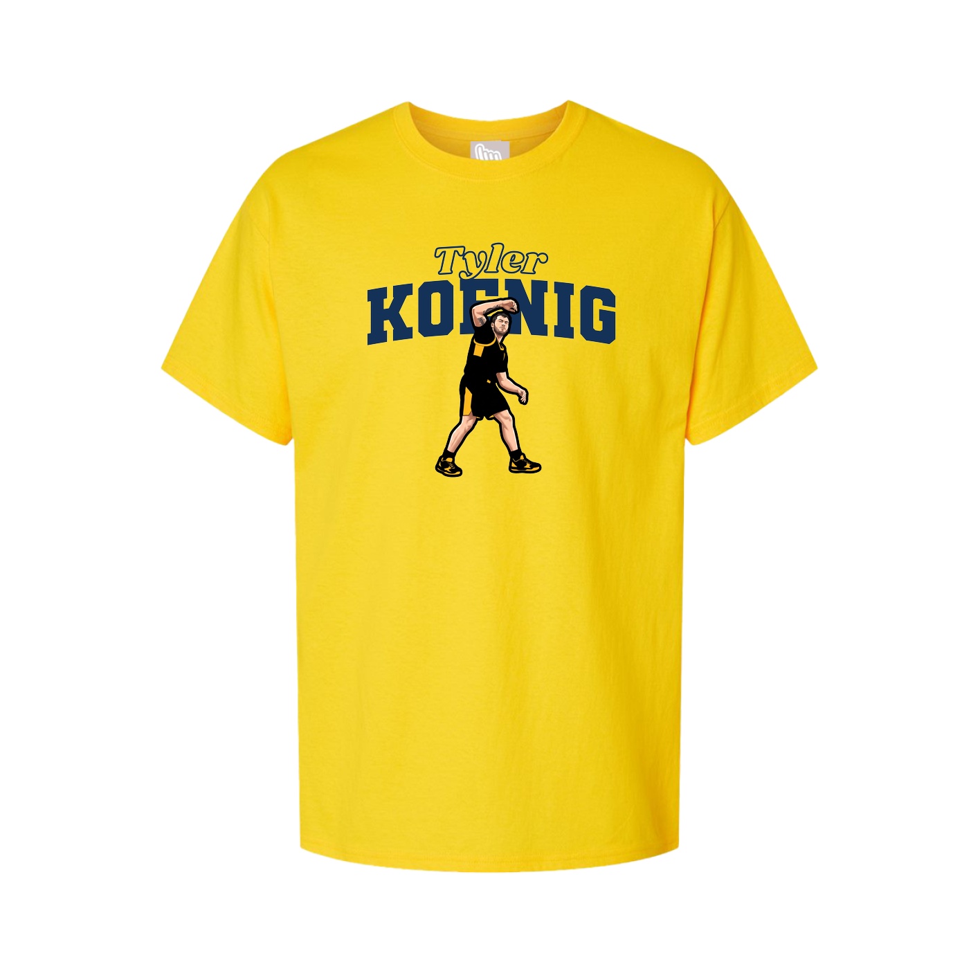 Tee — Name Arch in Gold