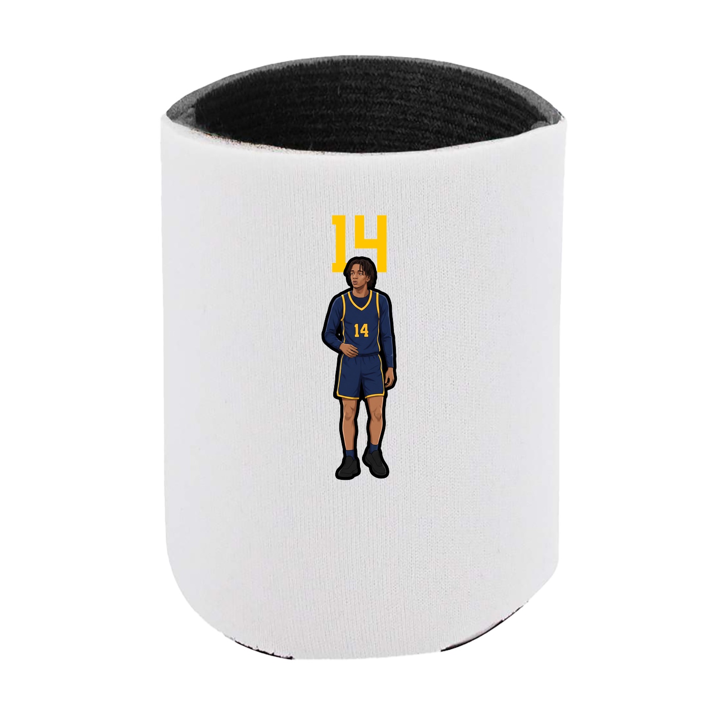 Can Holder — Number Top in White