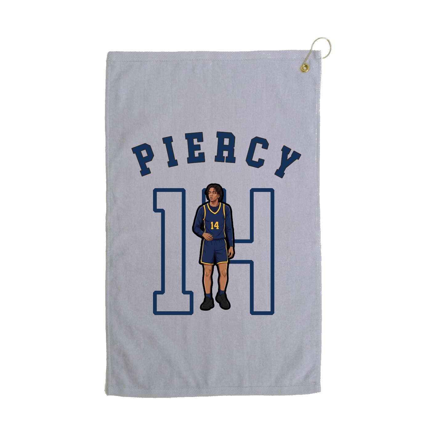 Golf Towel — Shirsey Arch in Grey