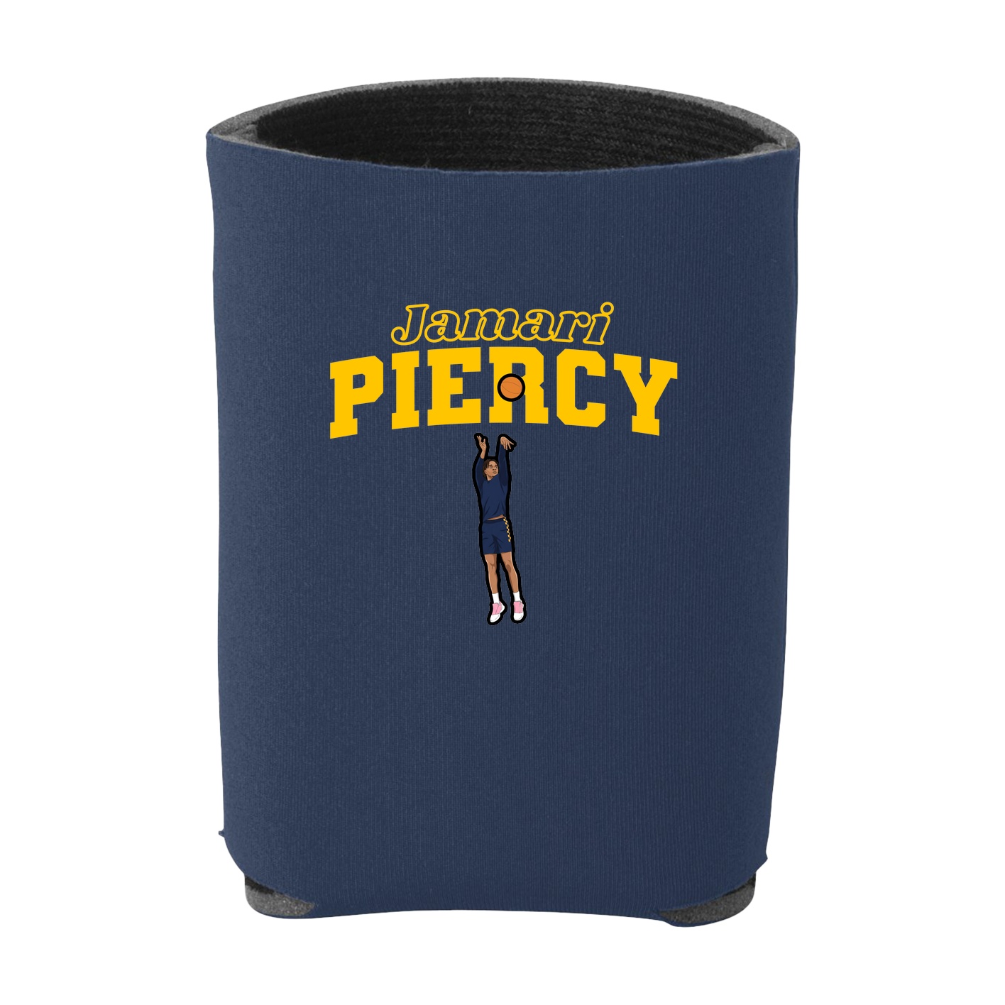 Can Holder — Name Arch in Navy