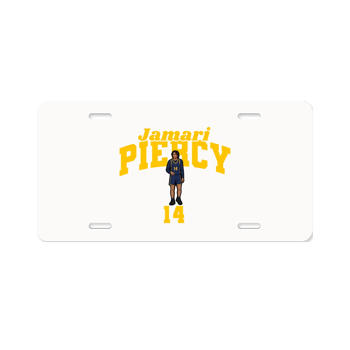 License Plate — Signature Arch in Classic