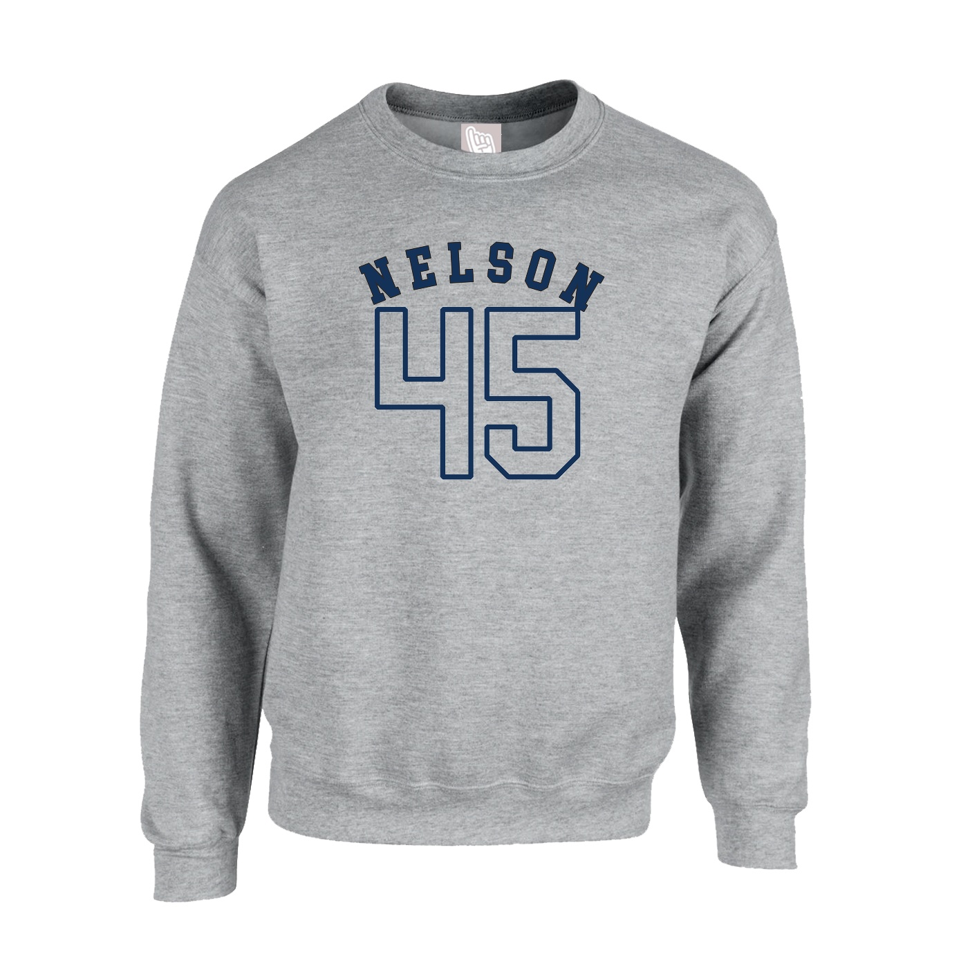 Fleece Crew — Shirsey Arch in Grey
