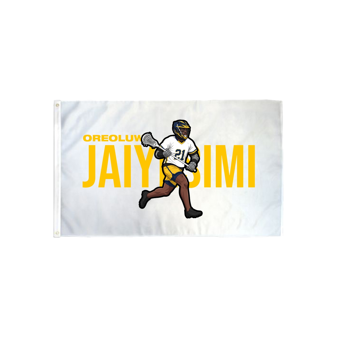 3x5 Flag — Player Name in Classic