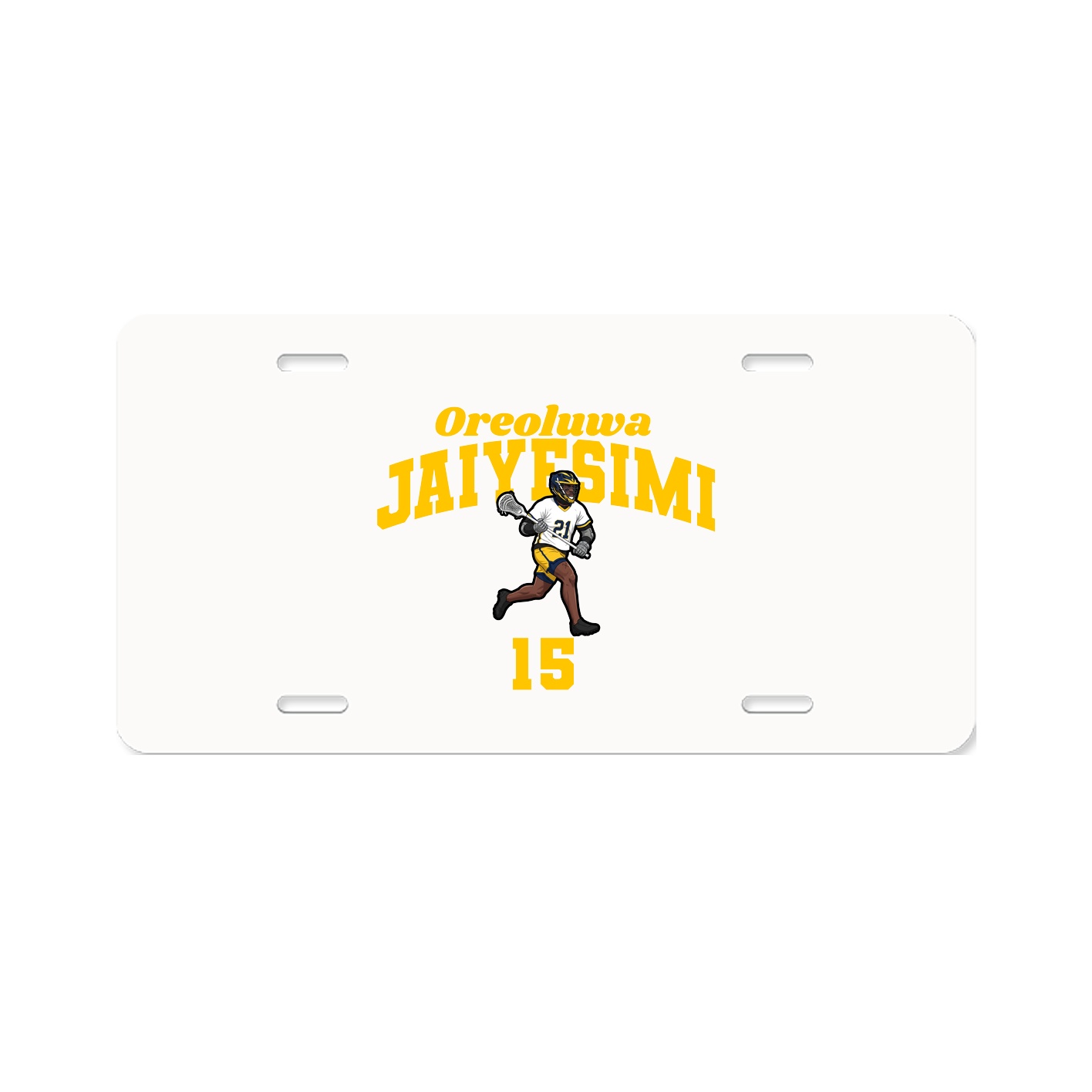 License Plate — Signature Arch in Classic
