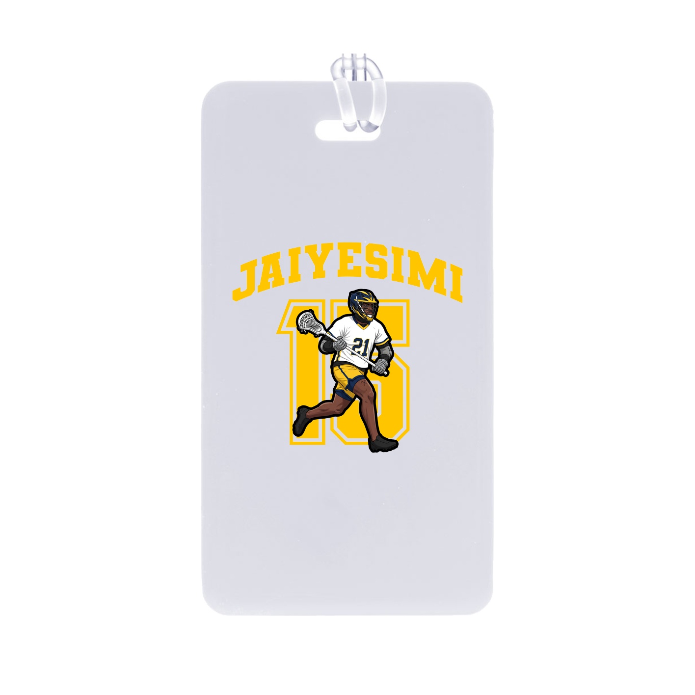 Bag Tag — Number in Classic