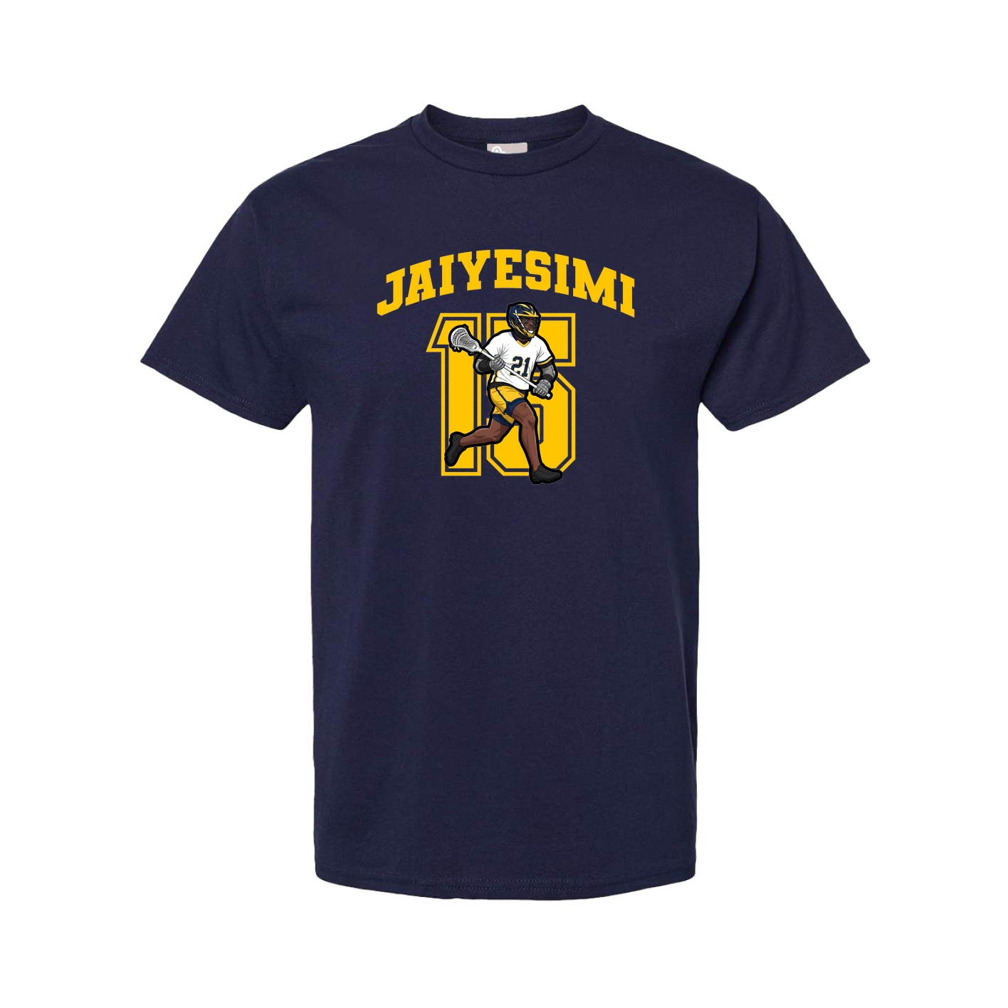 Tee — Number in Navy