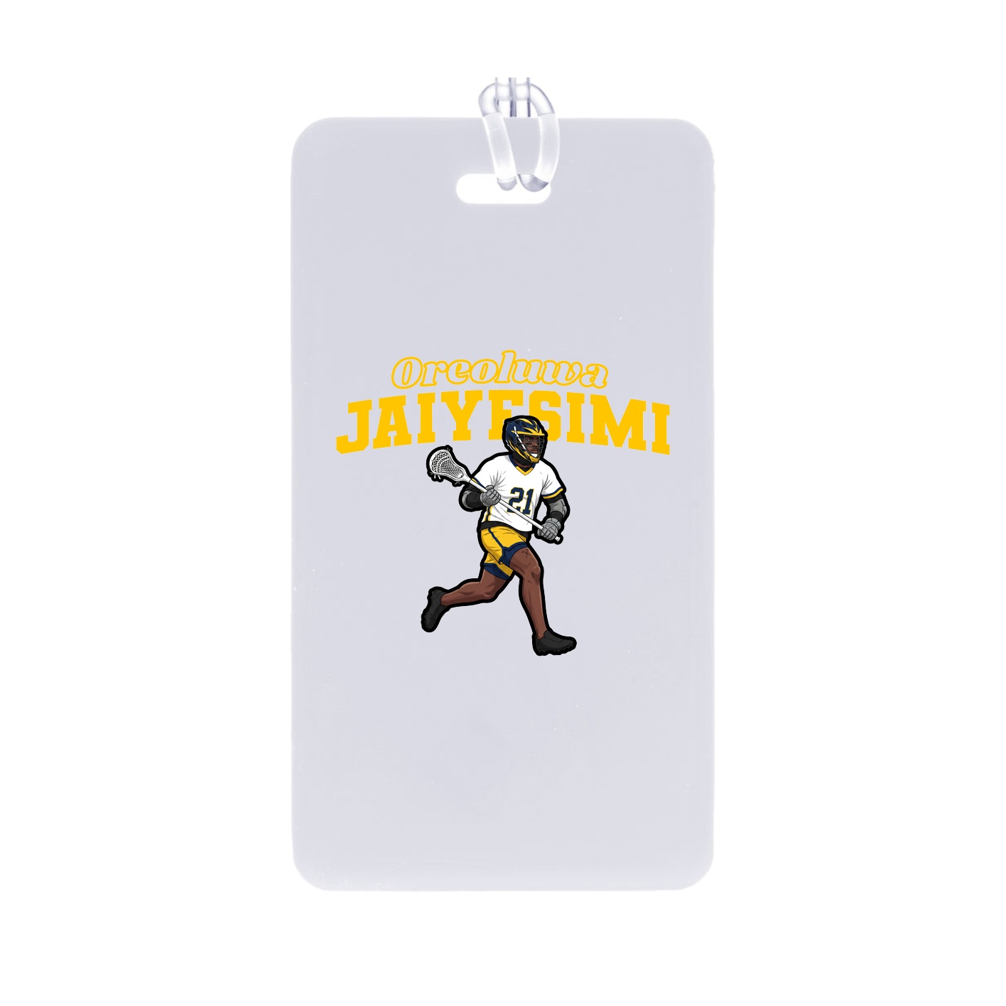 Bag Tag — Name Arch in Classic