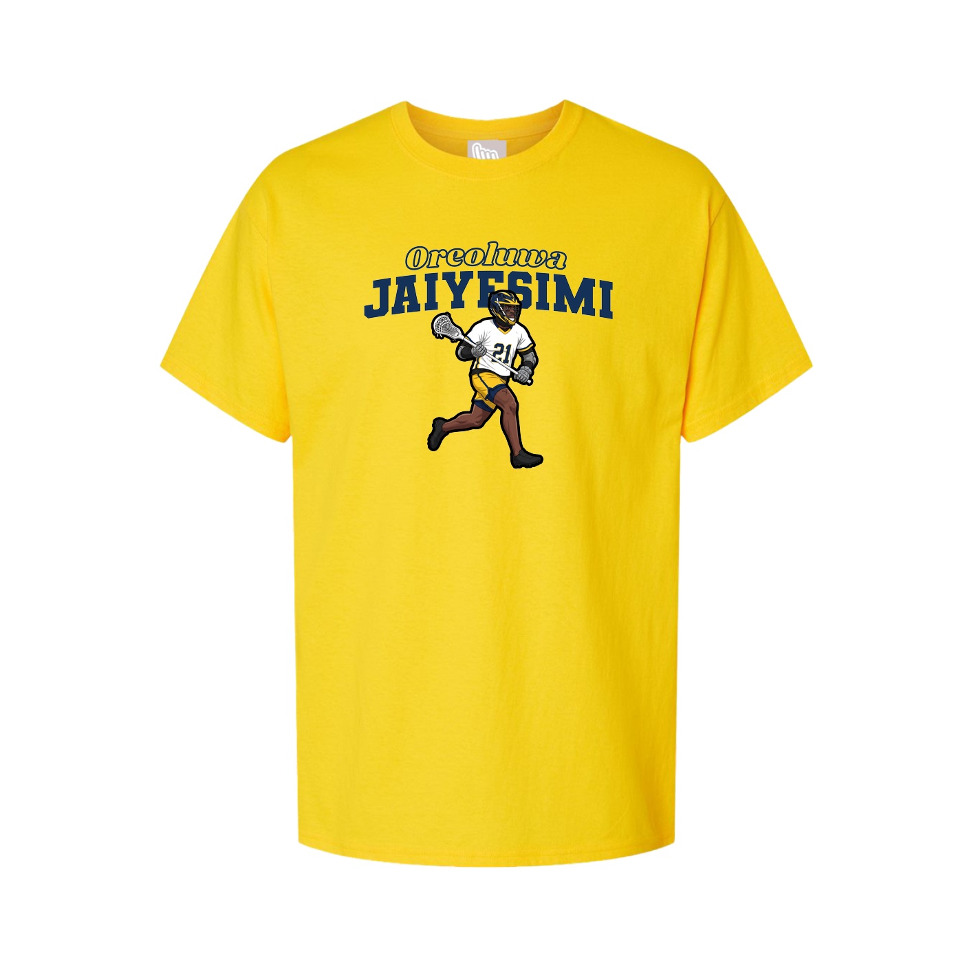 Tee — Name Arch in Gold