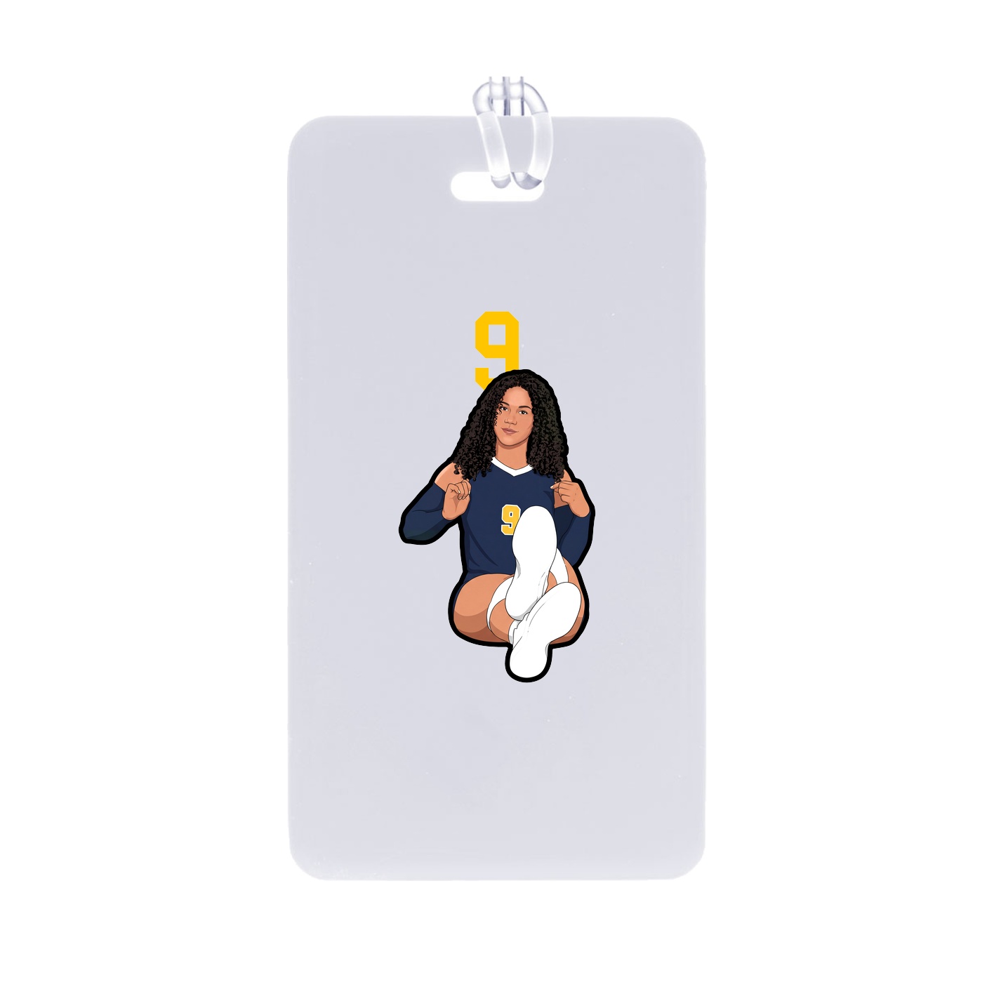 Bag Tag — Number Top in Classic