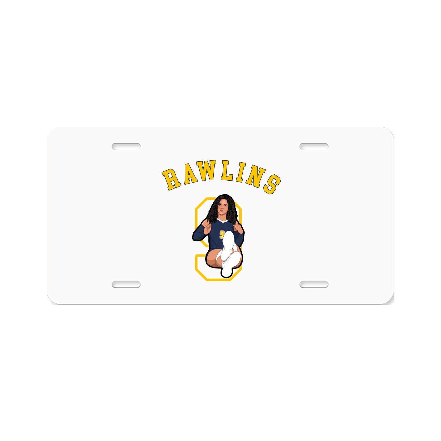 License Plate — Shirsey Arch in Classic