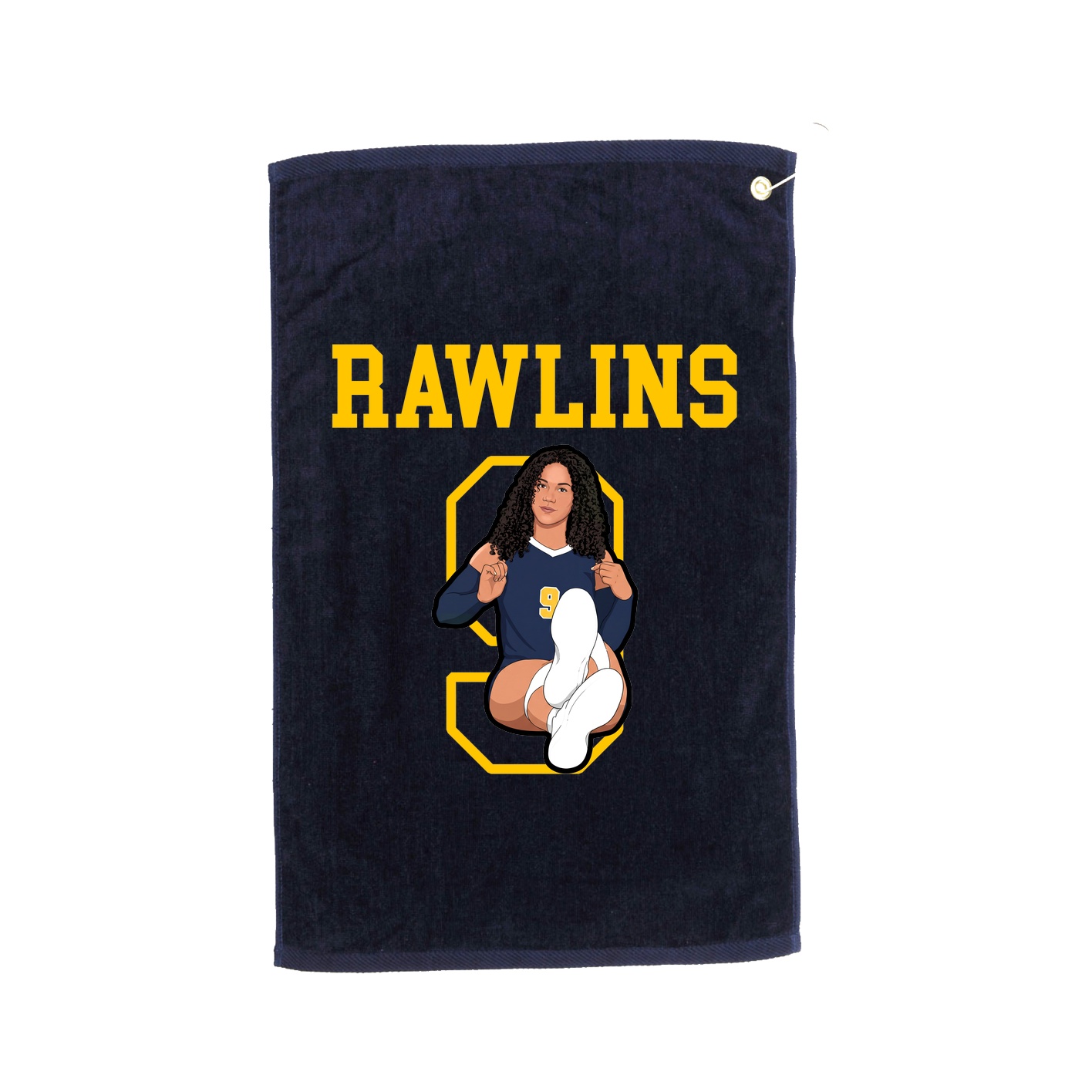Golf Towel — Shirsey in Navy
