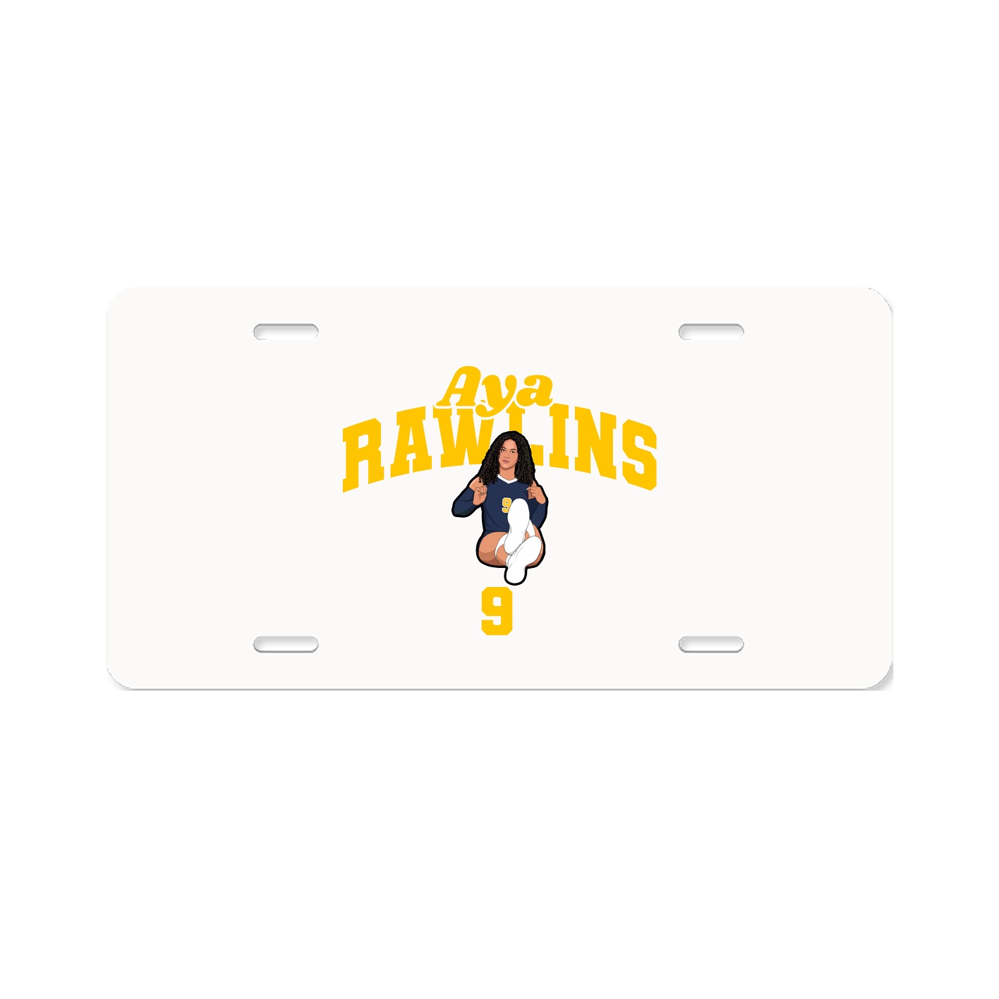 License Plate — Signature Arch in Classic