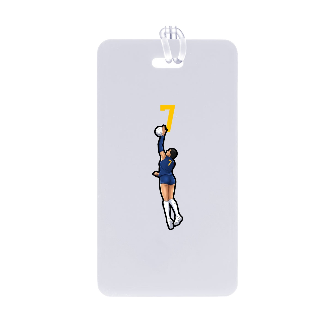 Bag Tag — Number Top in Classic
