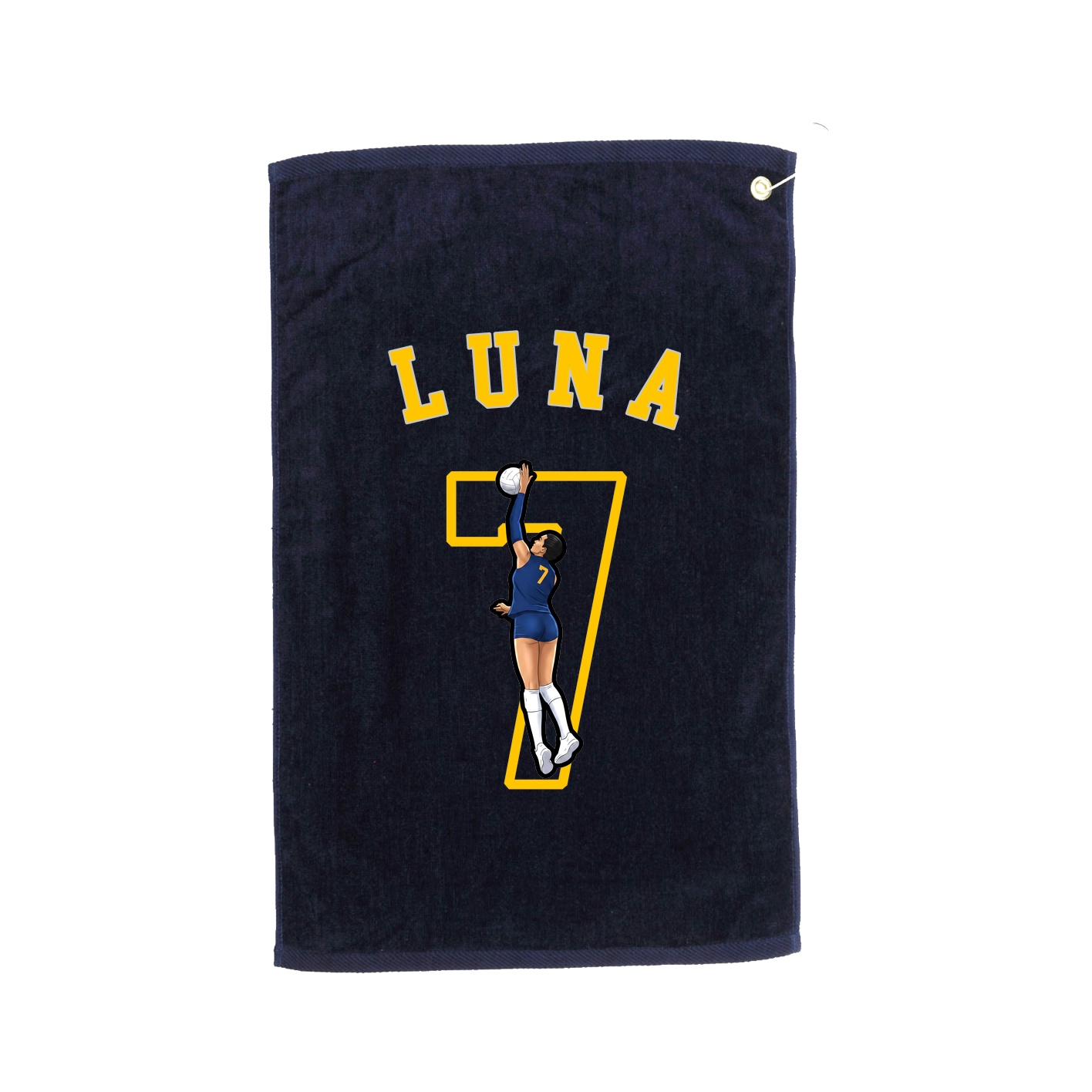 Golf Towel — Shirsey Arch in Navy