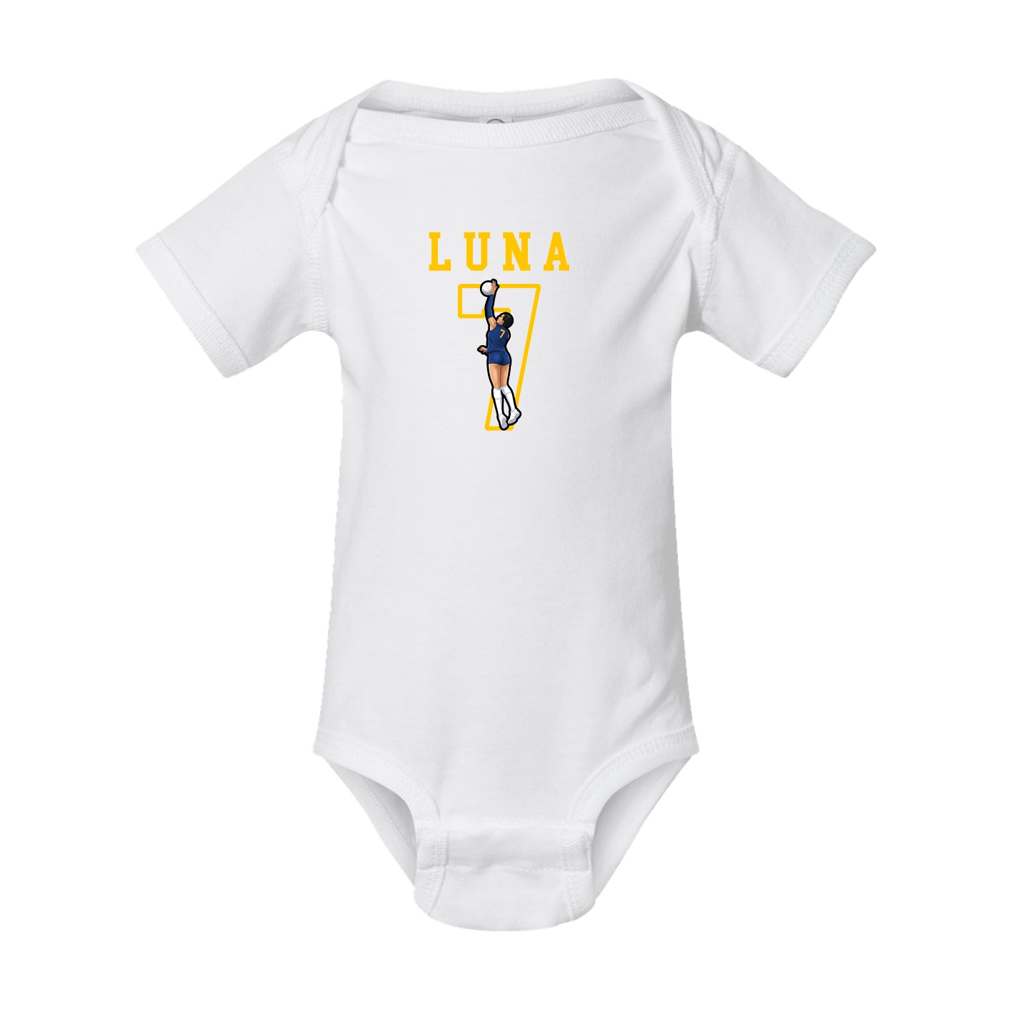 Baby Onesie — Shirsey in White