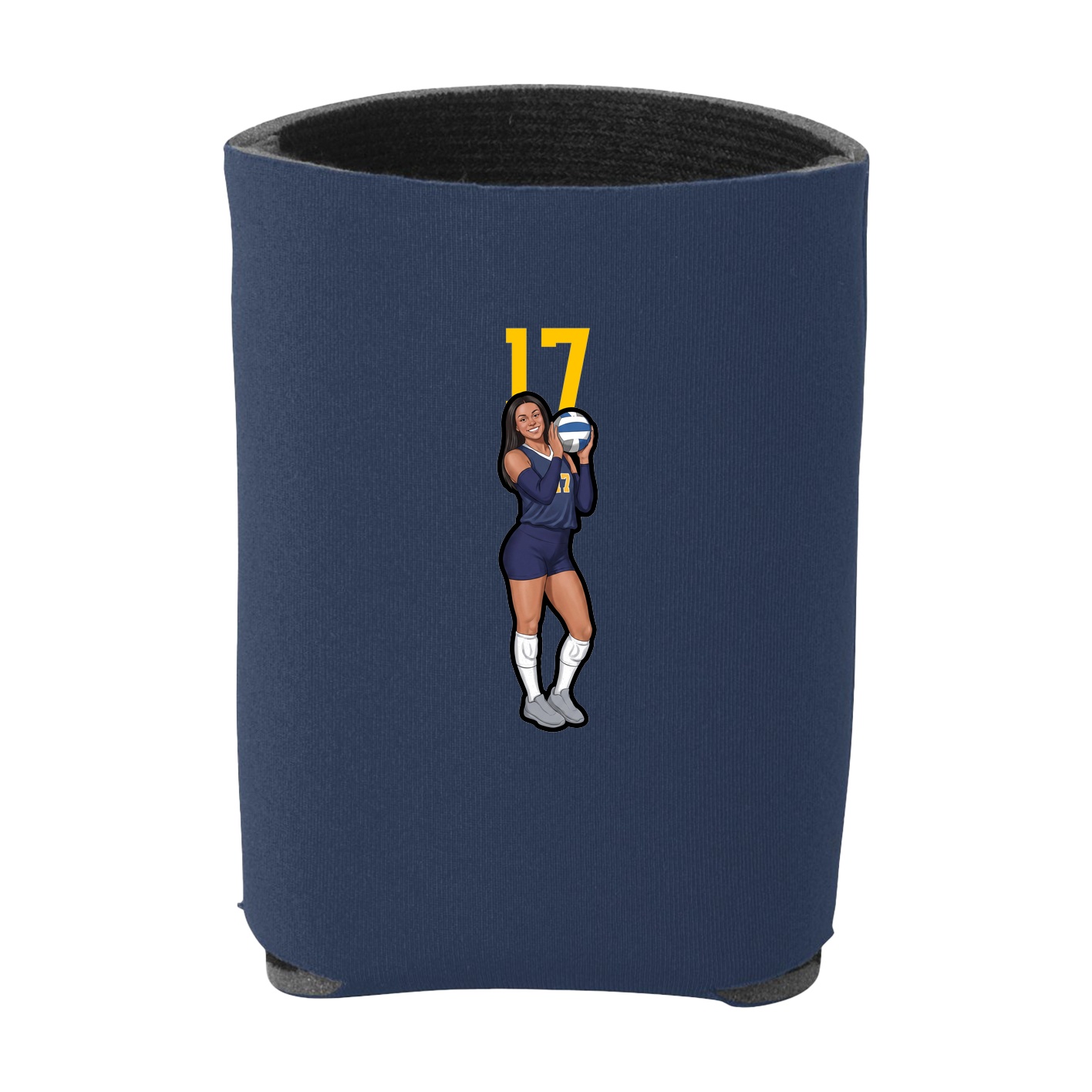 Can Holder — Number Top in Navy