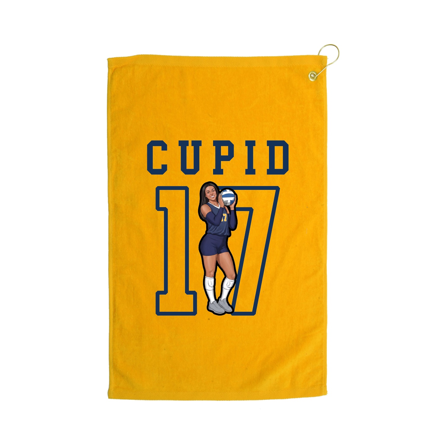 Golf Towel — Shirsey in Gold