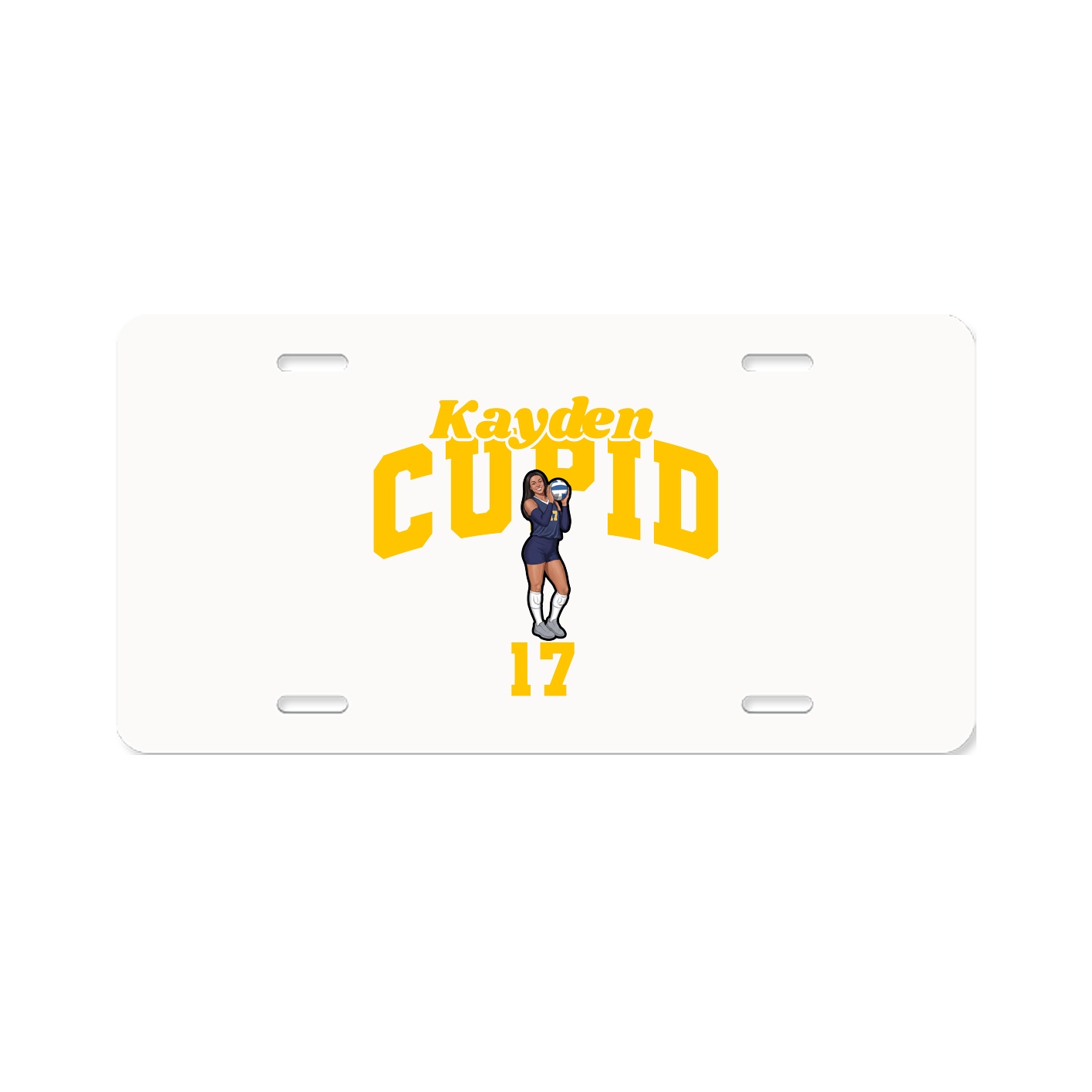 License Plate — Signature Arch in Classic