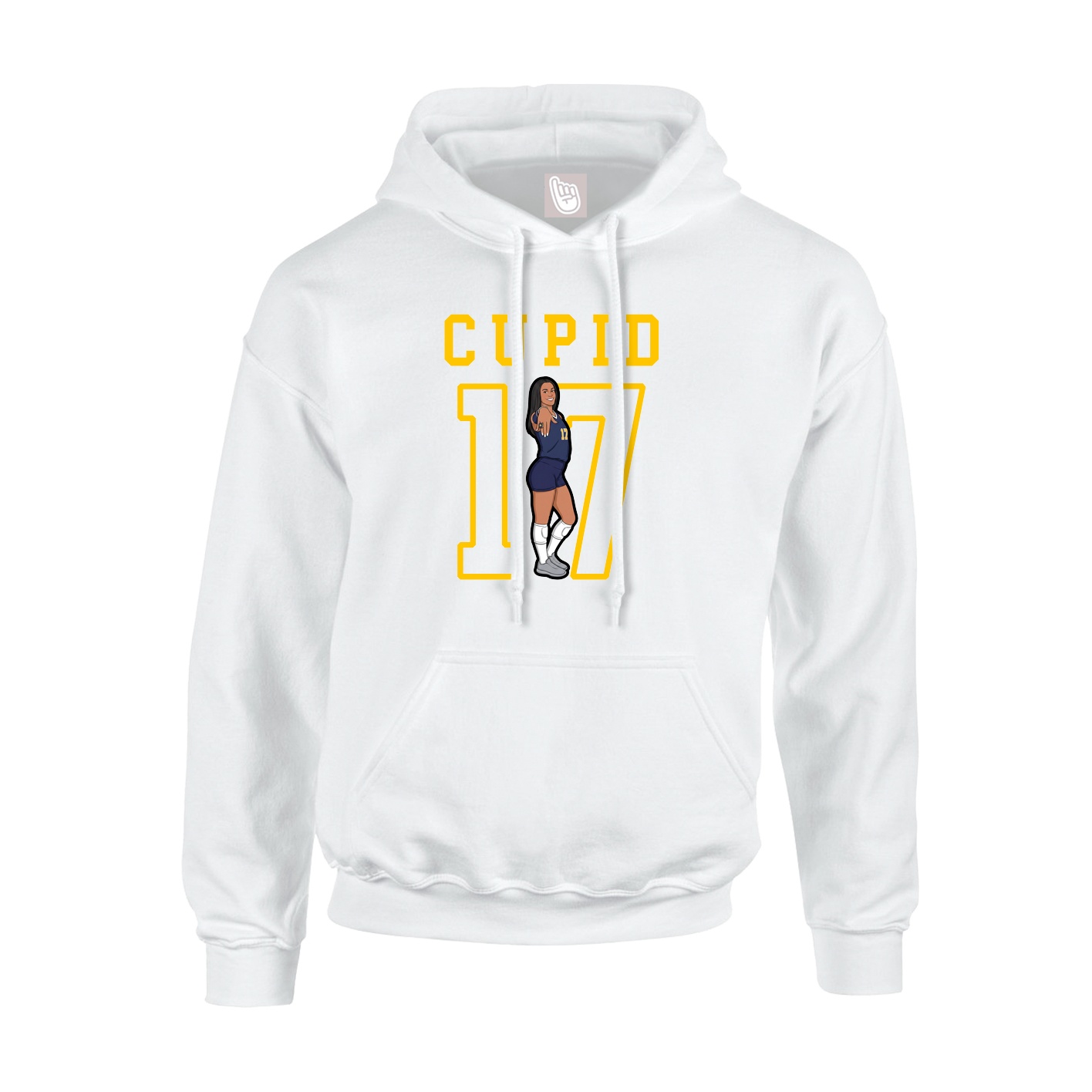 Youth Hoodie — Shirsey in White