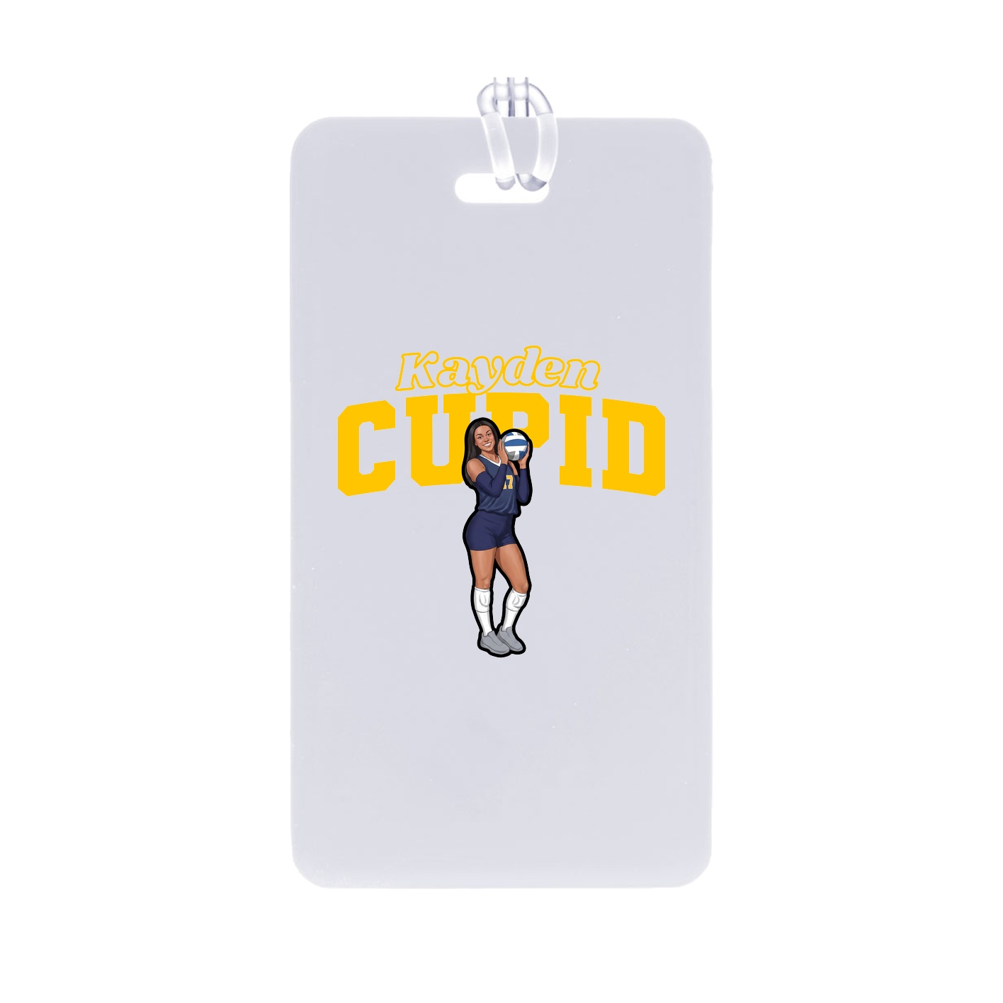 Bag Tag — Name Arch in Classic