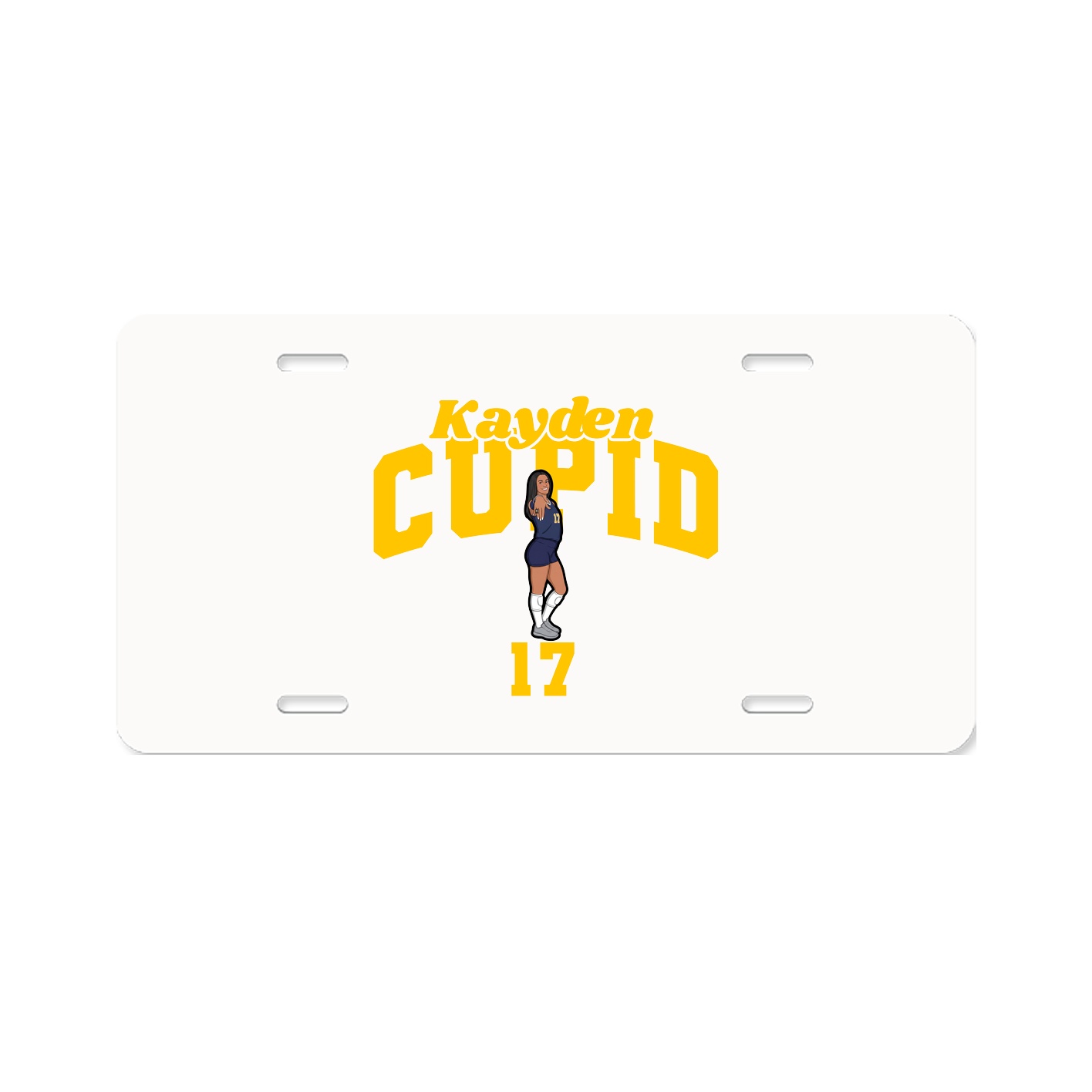 License Plate — Signature Arch in Classic