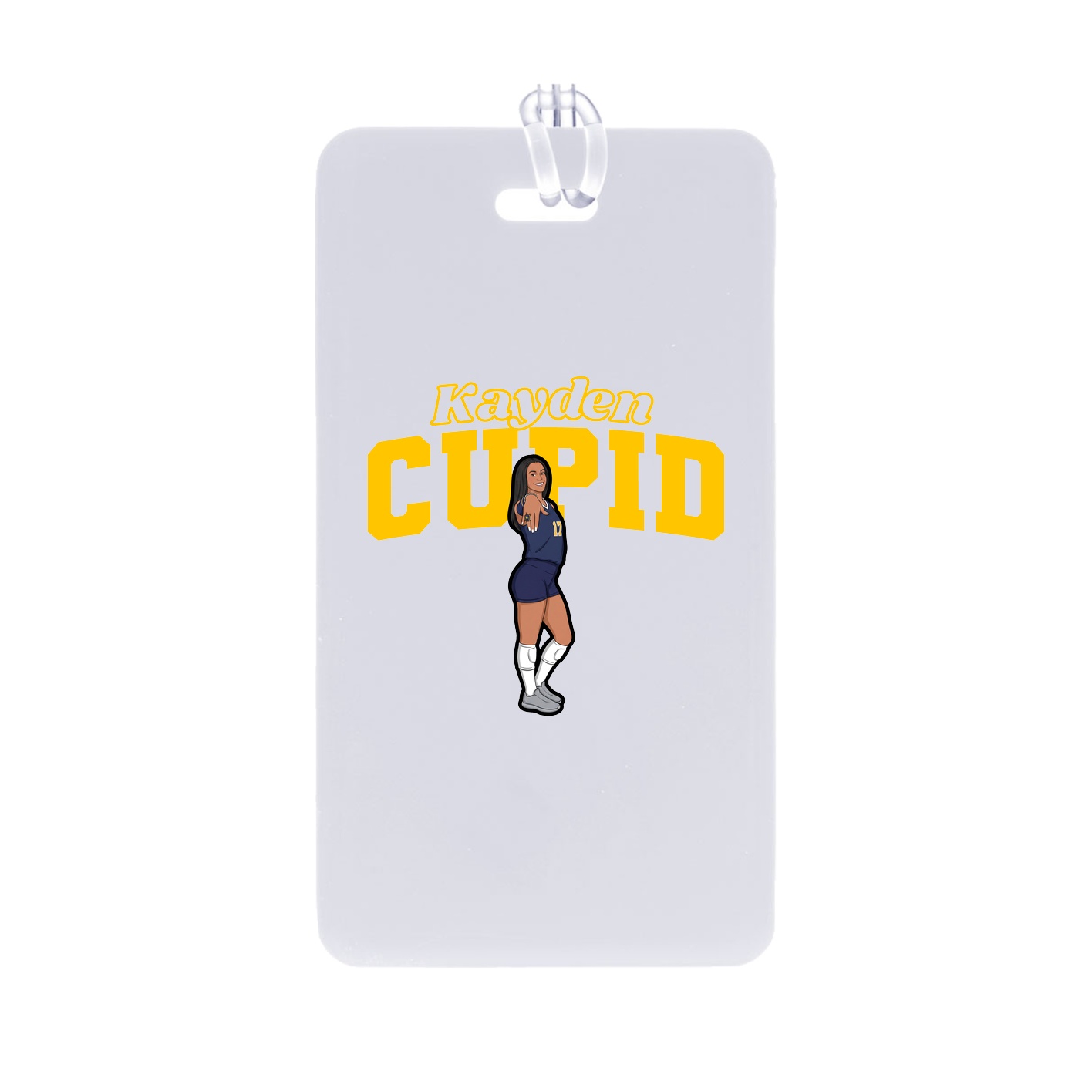 Bag Tag — Name Arch in Classic